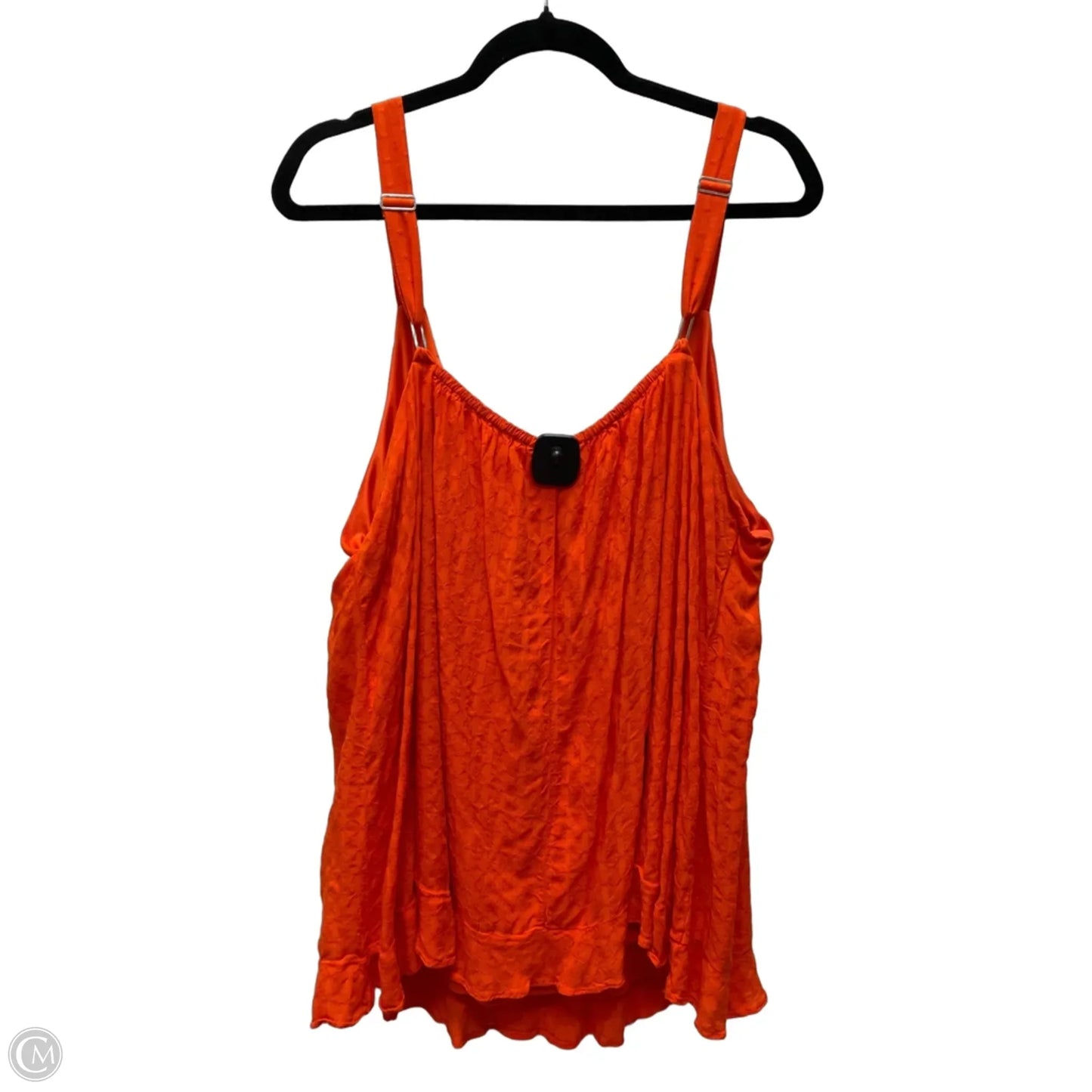 Top Sleeveless By Lane Bryant In Orange, Size: 3x