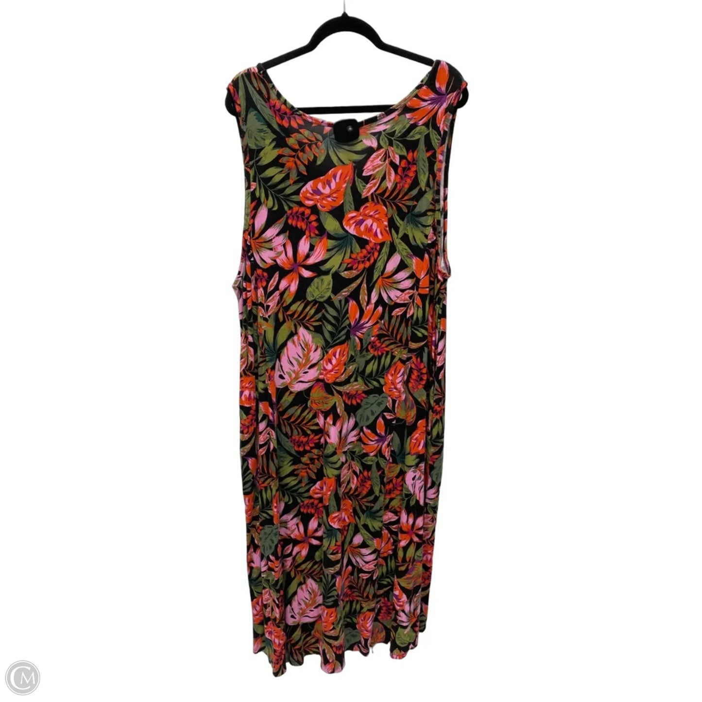 Dress Casual Maxi By Terra & Sky In Floral Print, Size: 3x