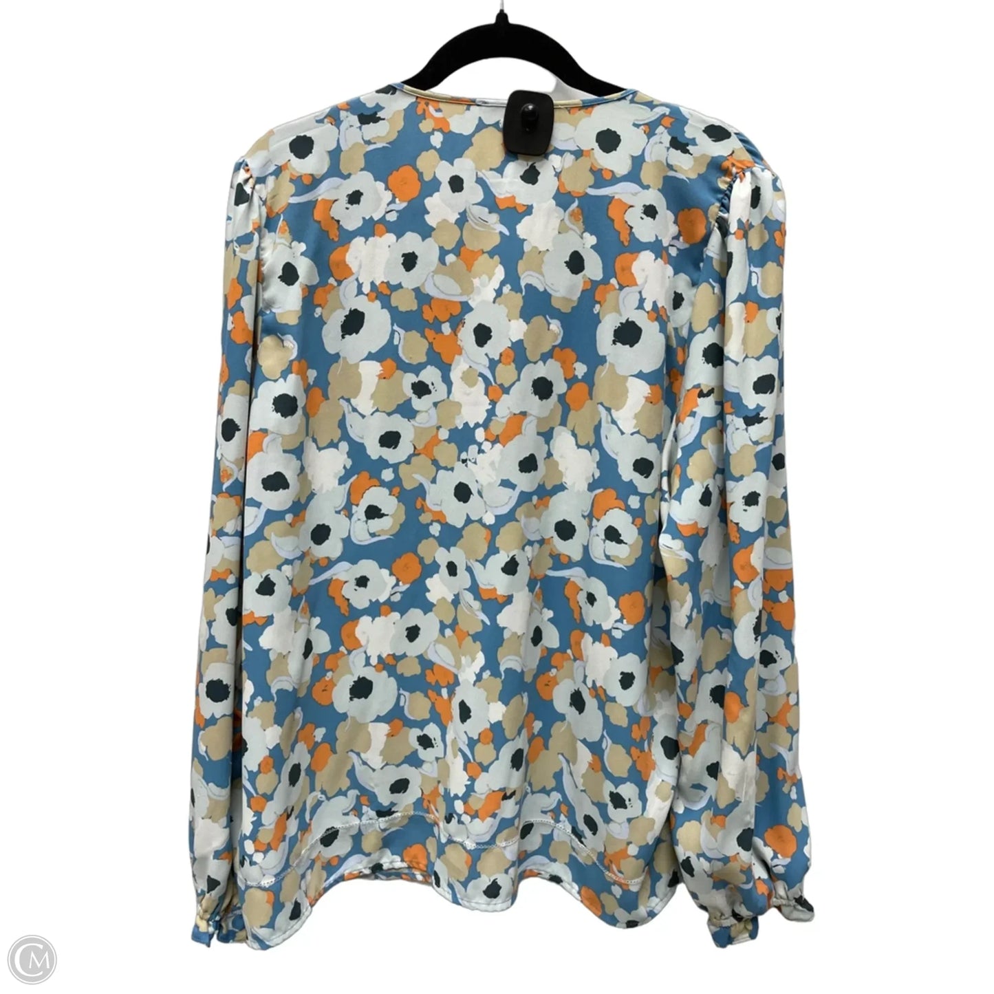 Top Long Sleeve By Joie In Floral Print, Size: L