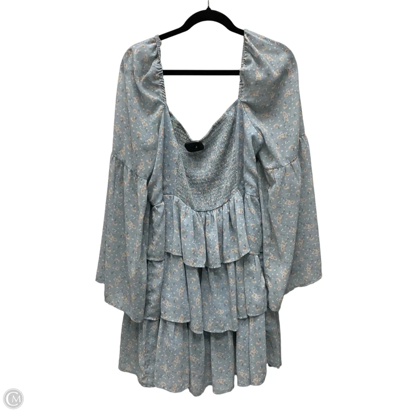 Dress Casual Short By Cider In Floral Print, Size: 3x