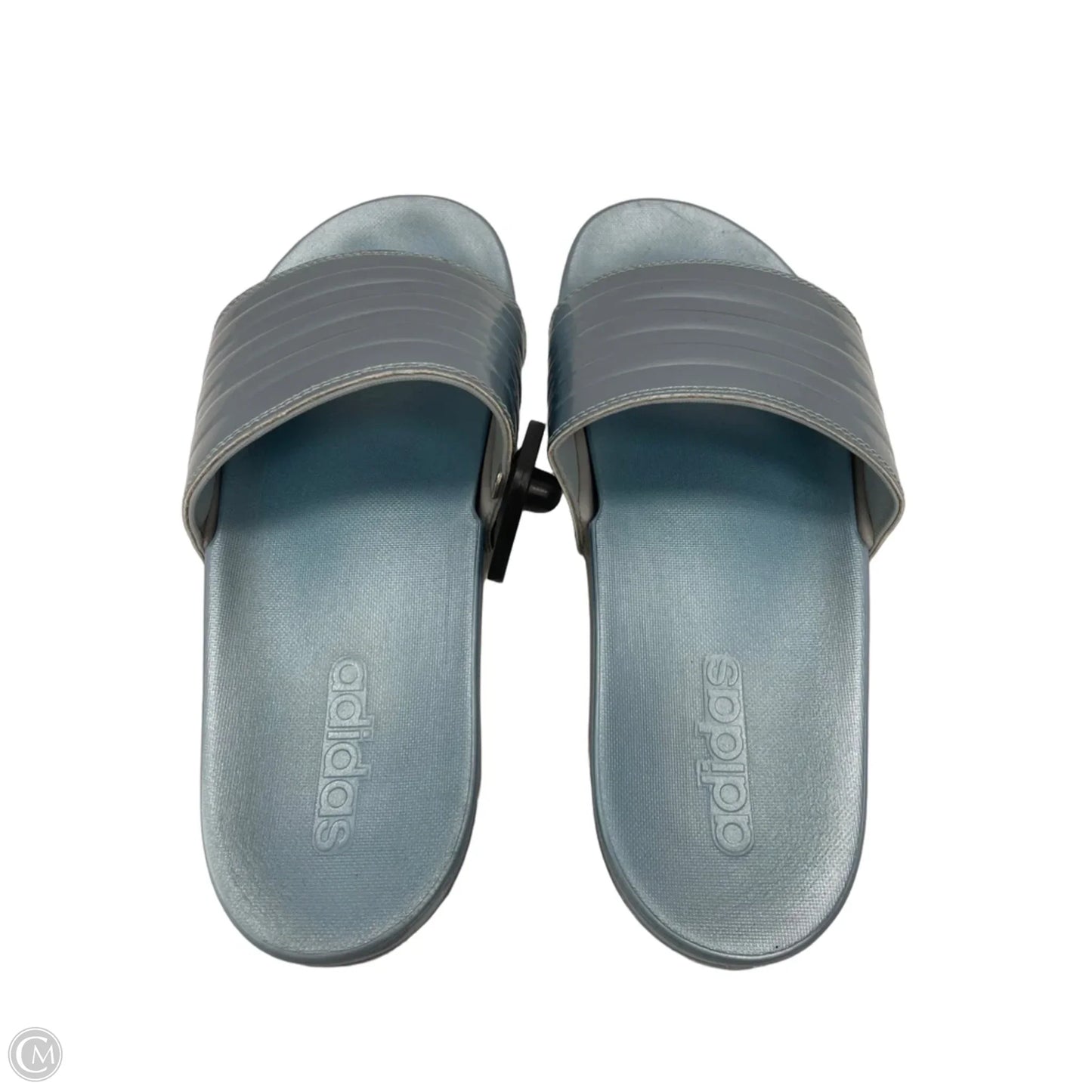 Shoes Flats By Adidas In Blue, Size: 7