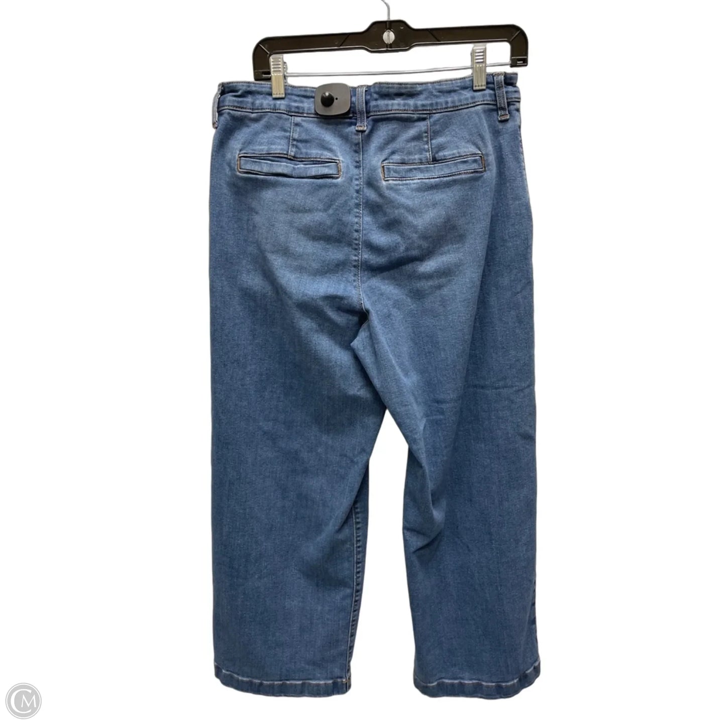 Jeans Wide Leg By Ella Moss In Blue Denim, Size: 12
