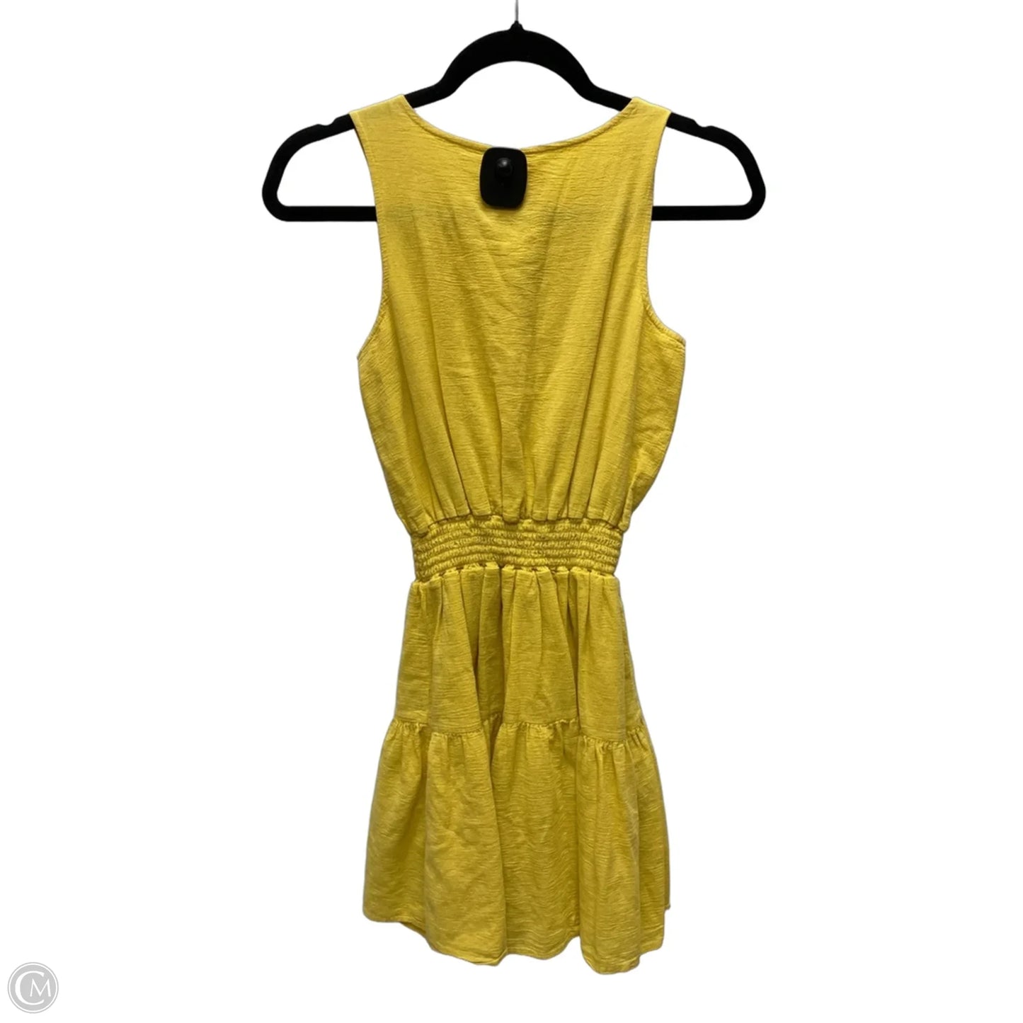 Dress Casual Short By Universal Thread In Yellow, Size: Xs