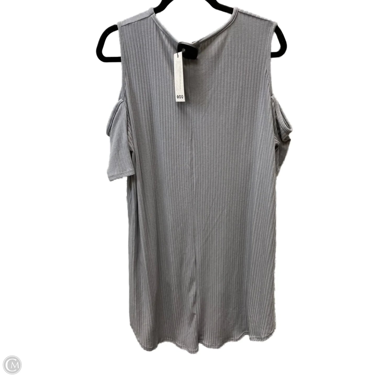 Tunic Short Sleeve By Boohoo Boutique In Purple, Size: 1x