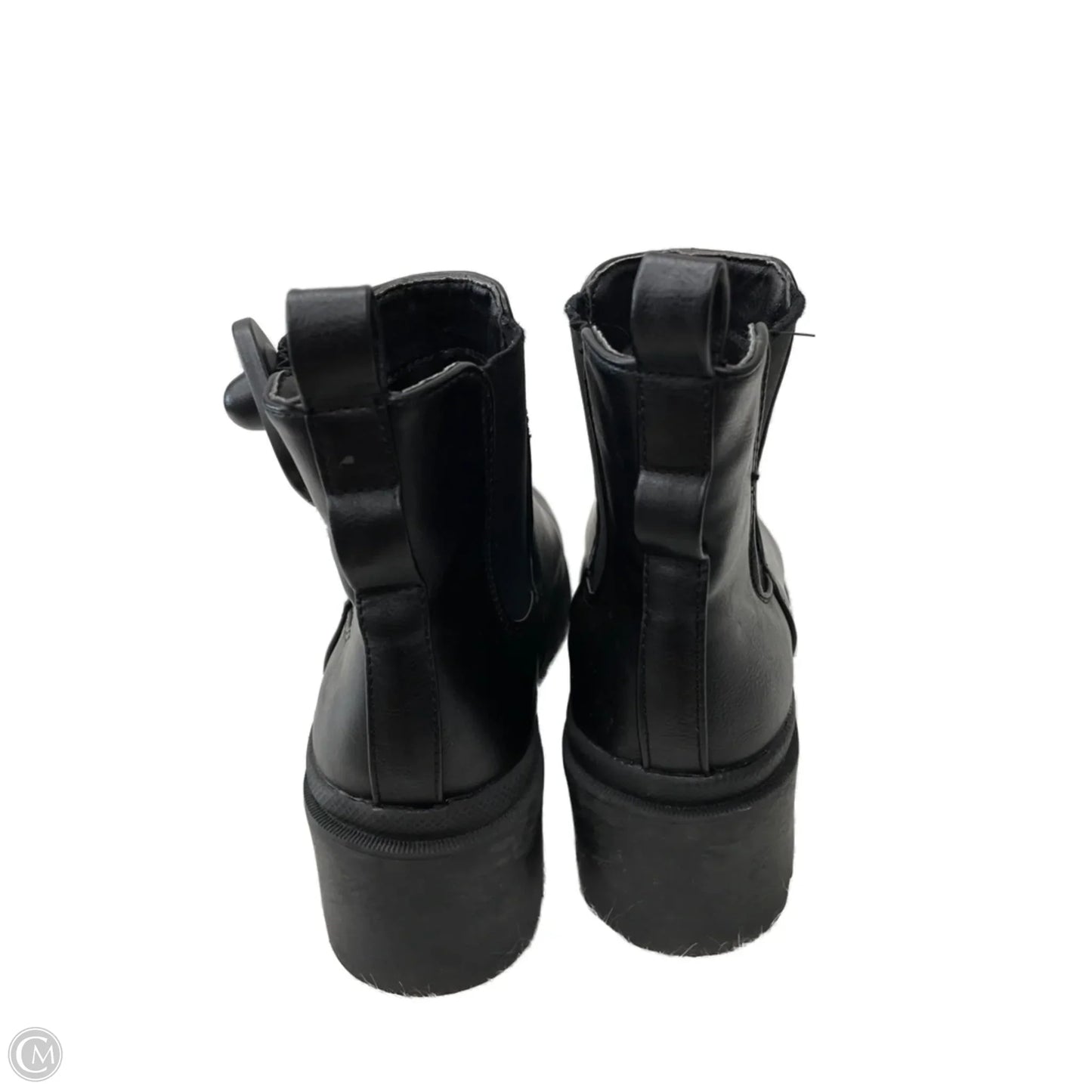 Boots Ankle Heels By Nicole Miller In Black, Size: 7