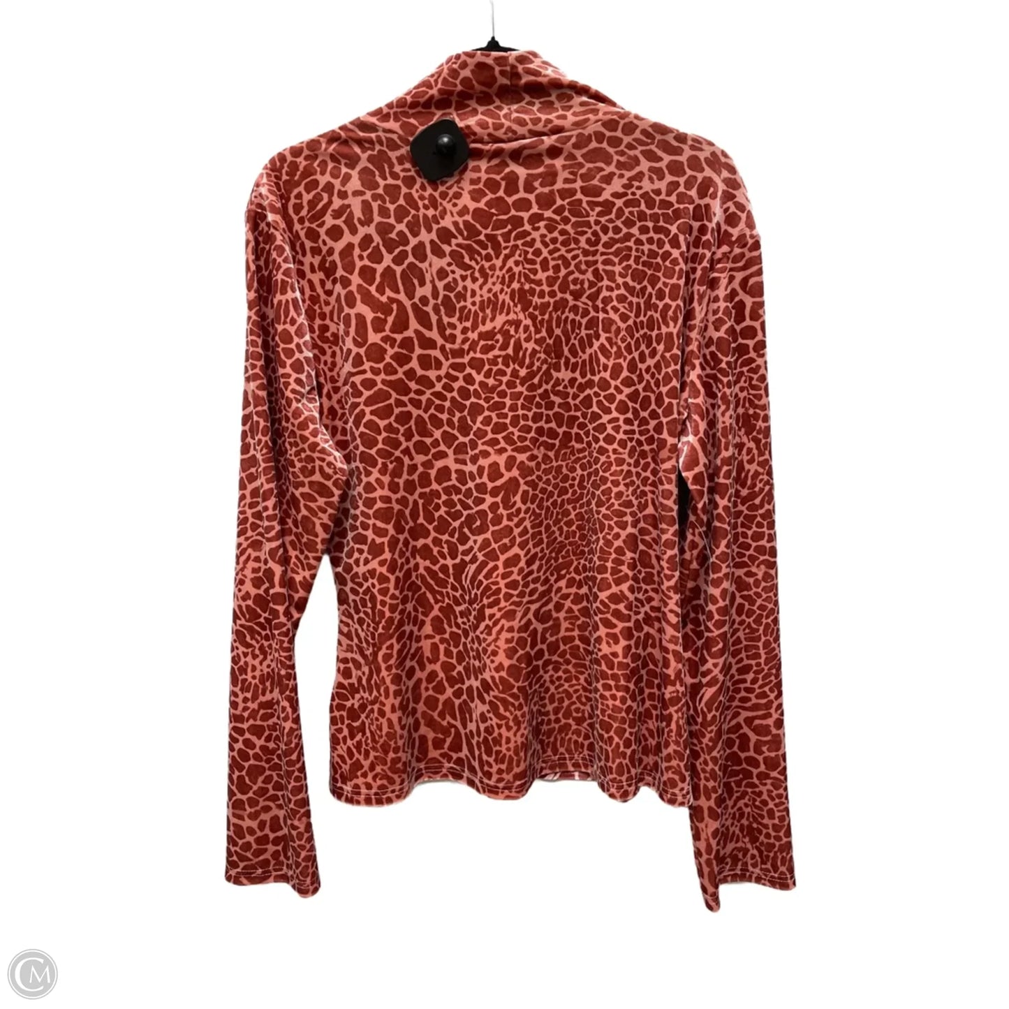 Top Long Sleeve By Clothes Mentor In Orange, Size: 2x