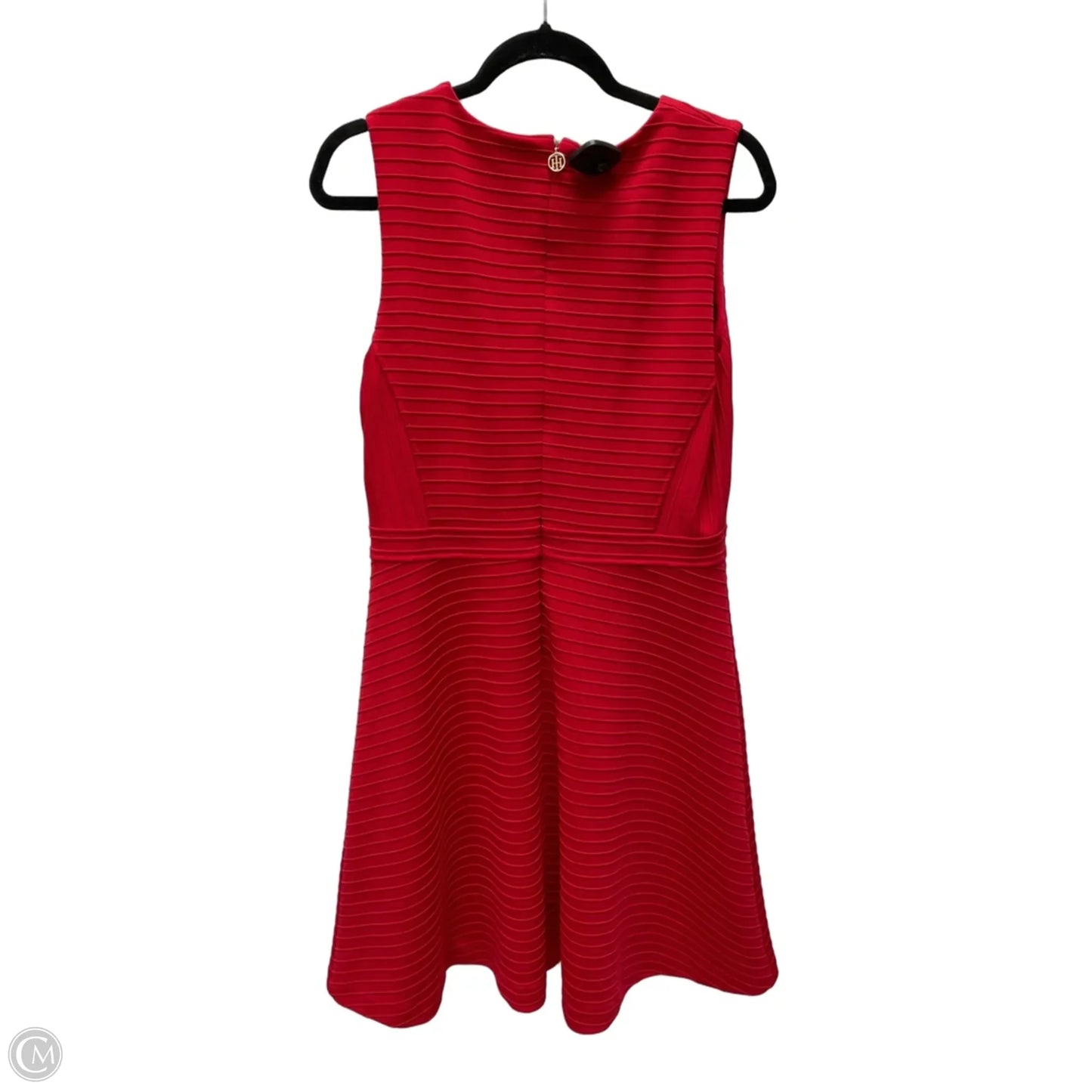 Dress Work By Tommy Hilfiger In Red, Size: L