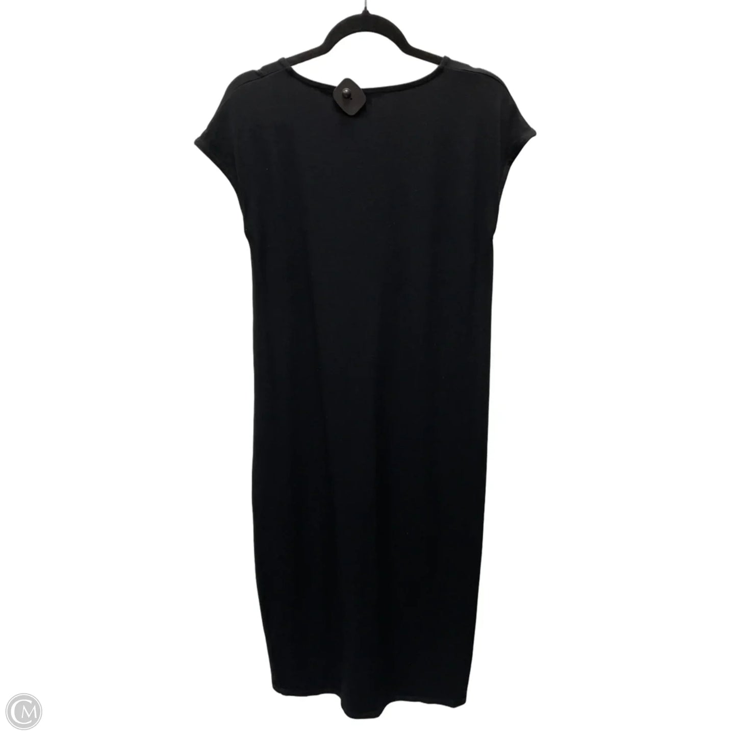 Dress Casual Midi By Eileen Fisher In Black, Size: Xxs