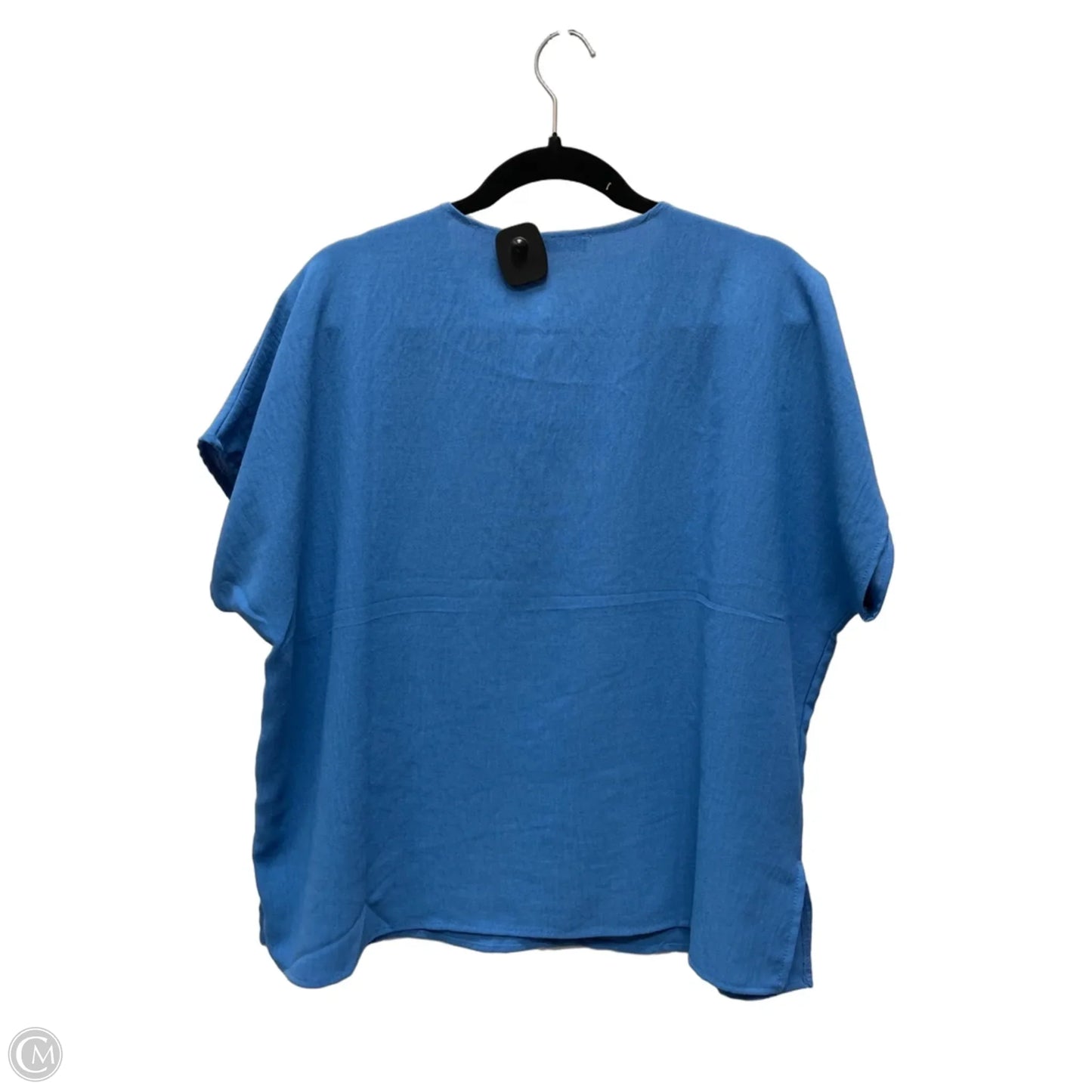 Top Short Sleeve By Ces Femme In Blue, Size: S