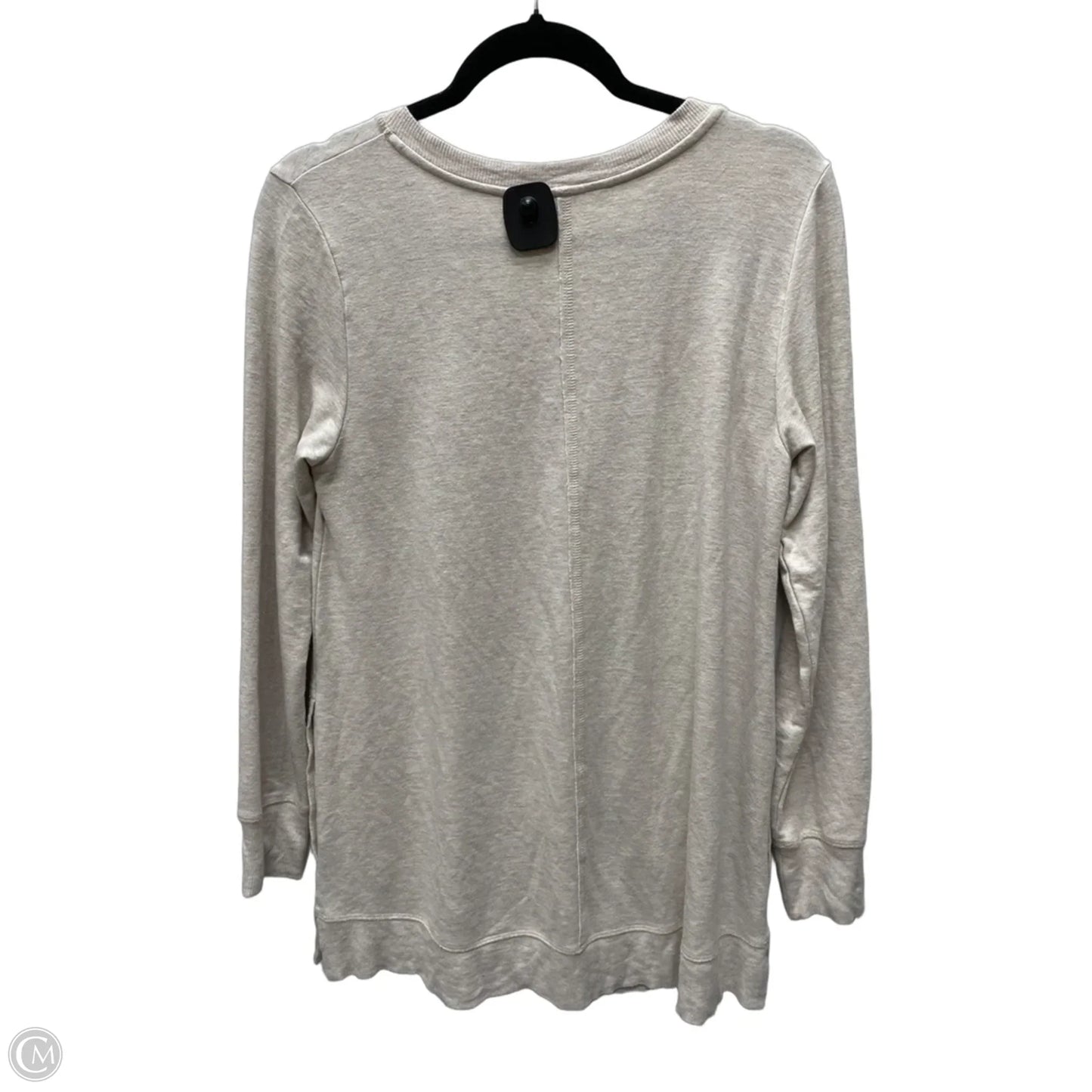 Top Long Sleeve By Soft Surroundings In Tan, Size: Xs
