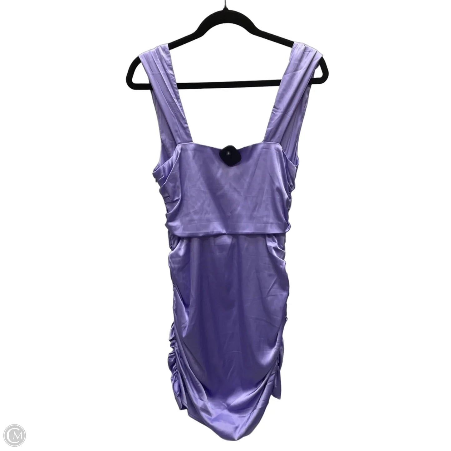 Dress Casual Short By Storia In Purple, Size: L
