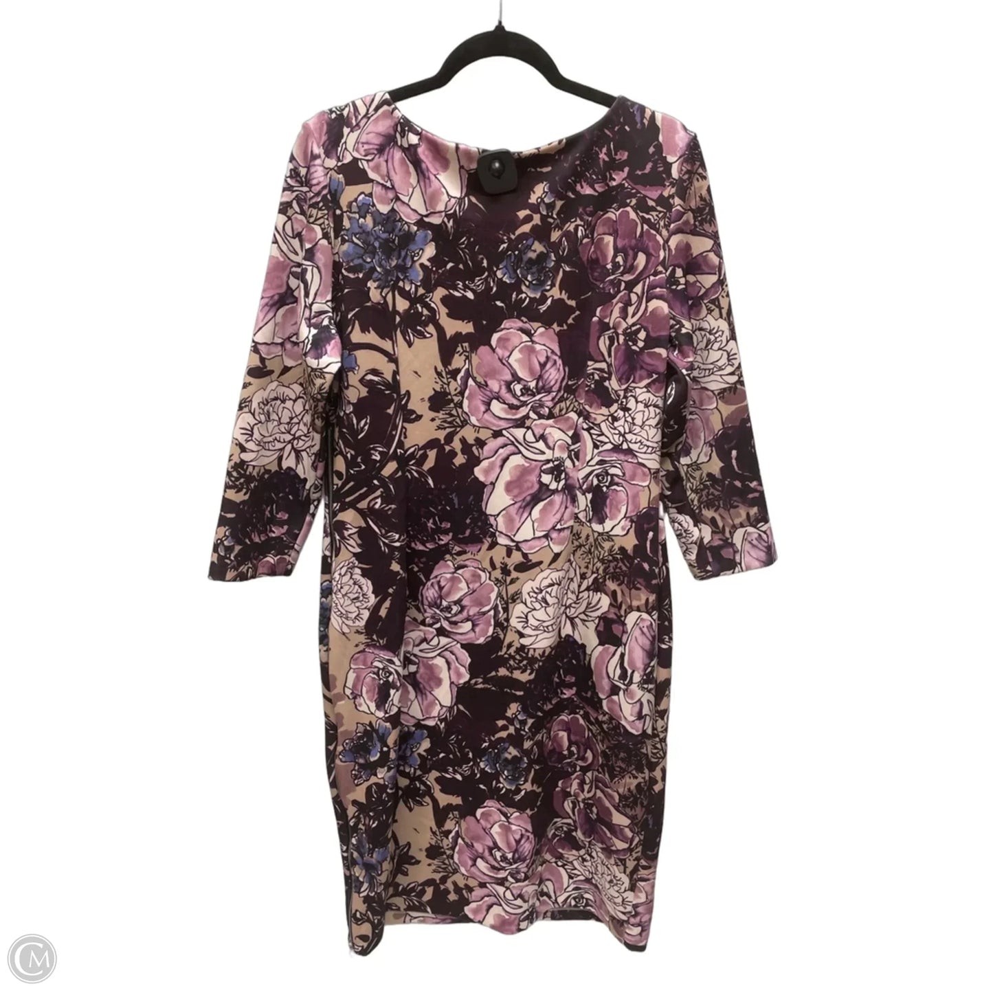 Dress Work By Eci In Floral Print, Size: L