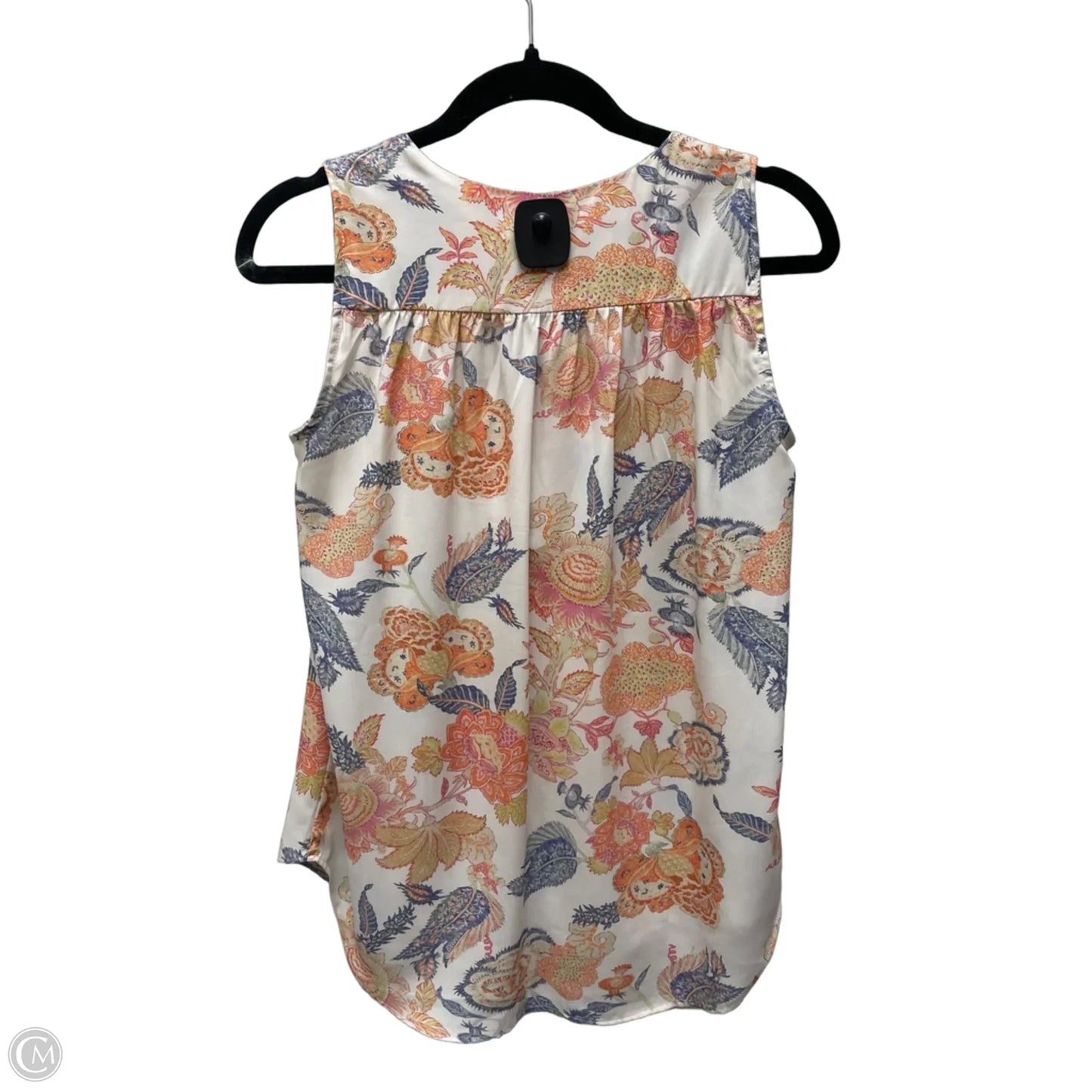 Top Sleeveless By St Tropez In Floral Print, Size: Xs