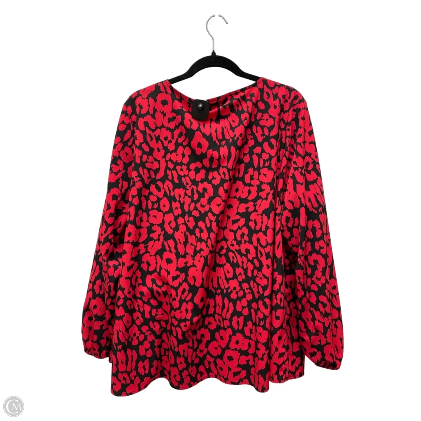 Top Long Sleeve By Lane Bryant In Animal Print, Size: 2x