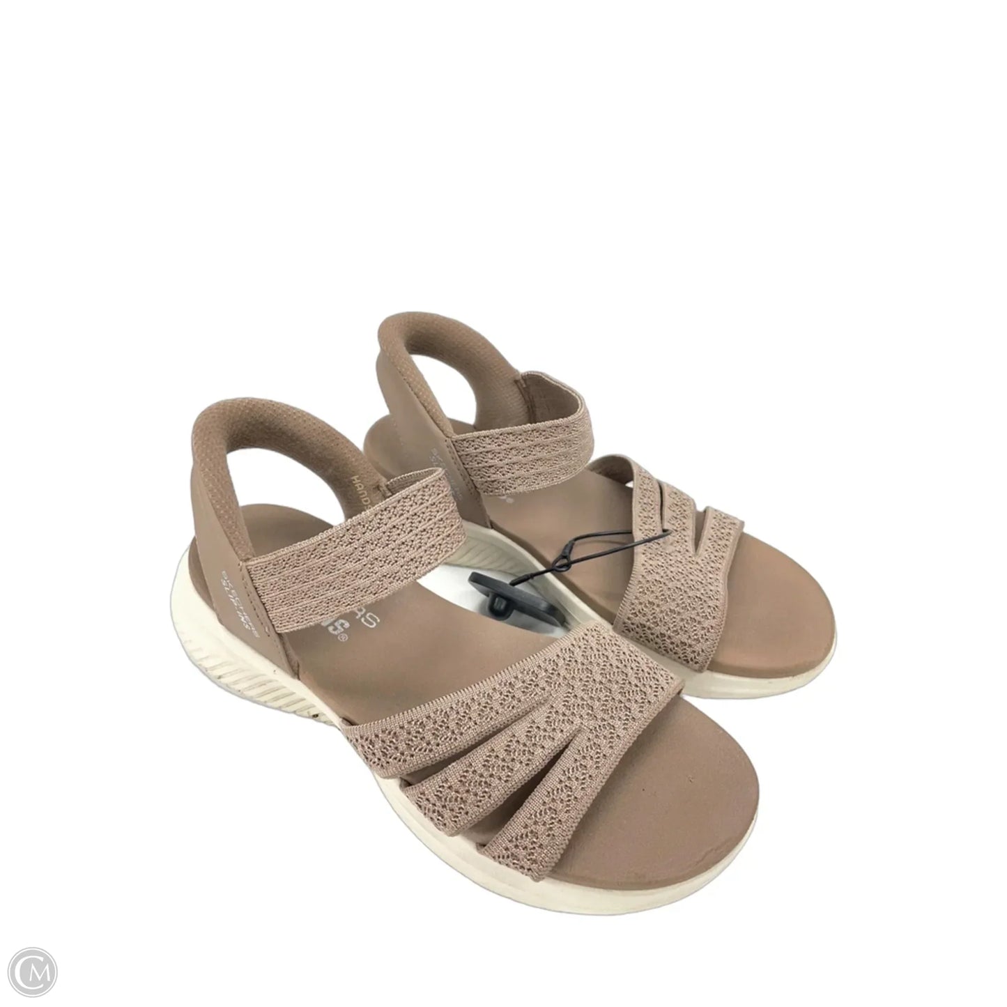 Sandals Flats By Skechers In Taupe, Size: 6.5