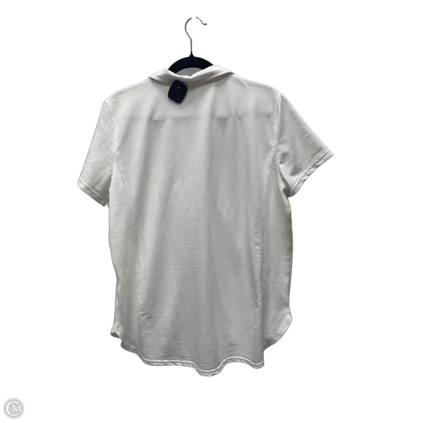 Top Short Sleeve By Jane And Delancey In White, Size: L