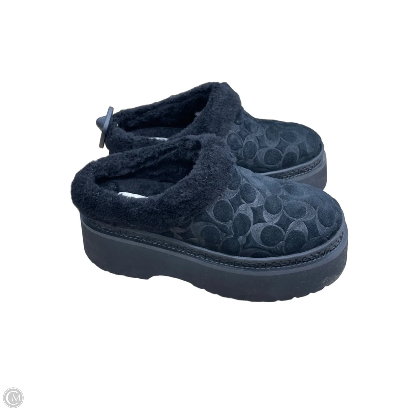 Shoes Designer By Coach In Black, Size: 7