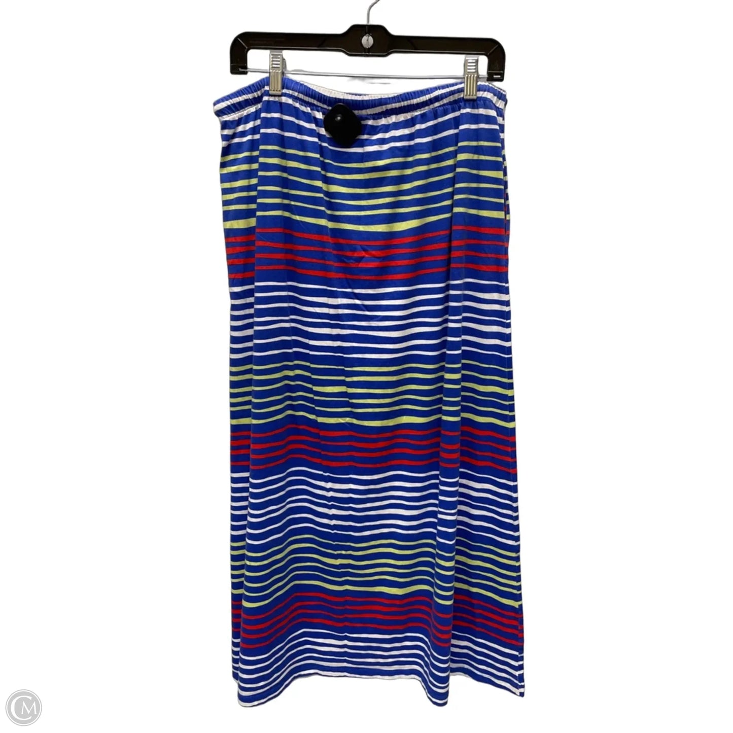 Skirt Midi By Tommy Hilfiger In Striped Pattern, Size: 12