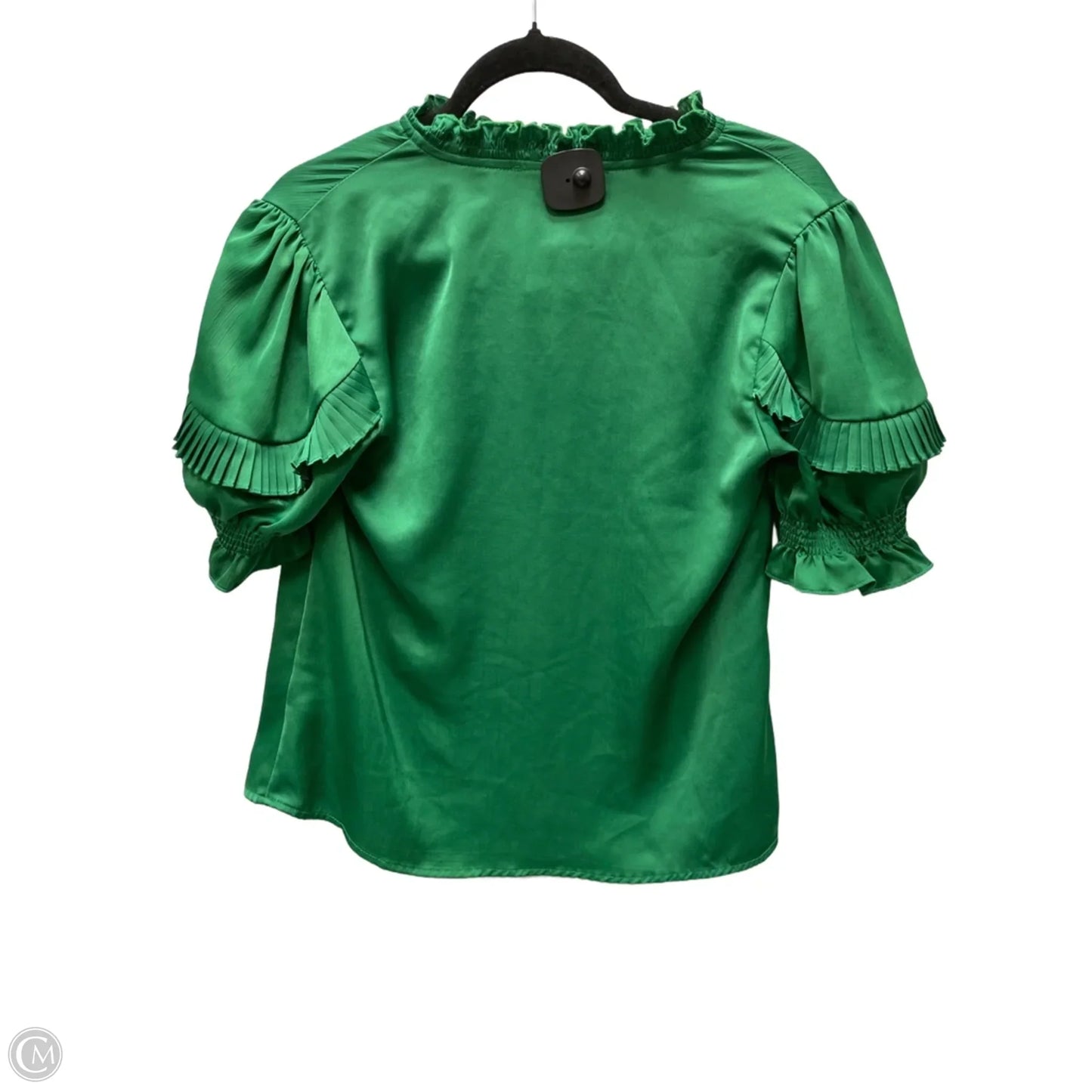 Blouse Short Sleeve By Strut & Bolt In Green, Size: S