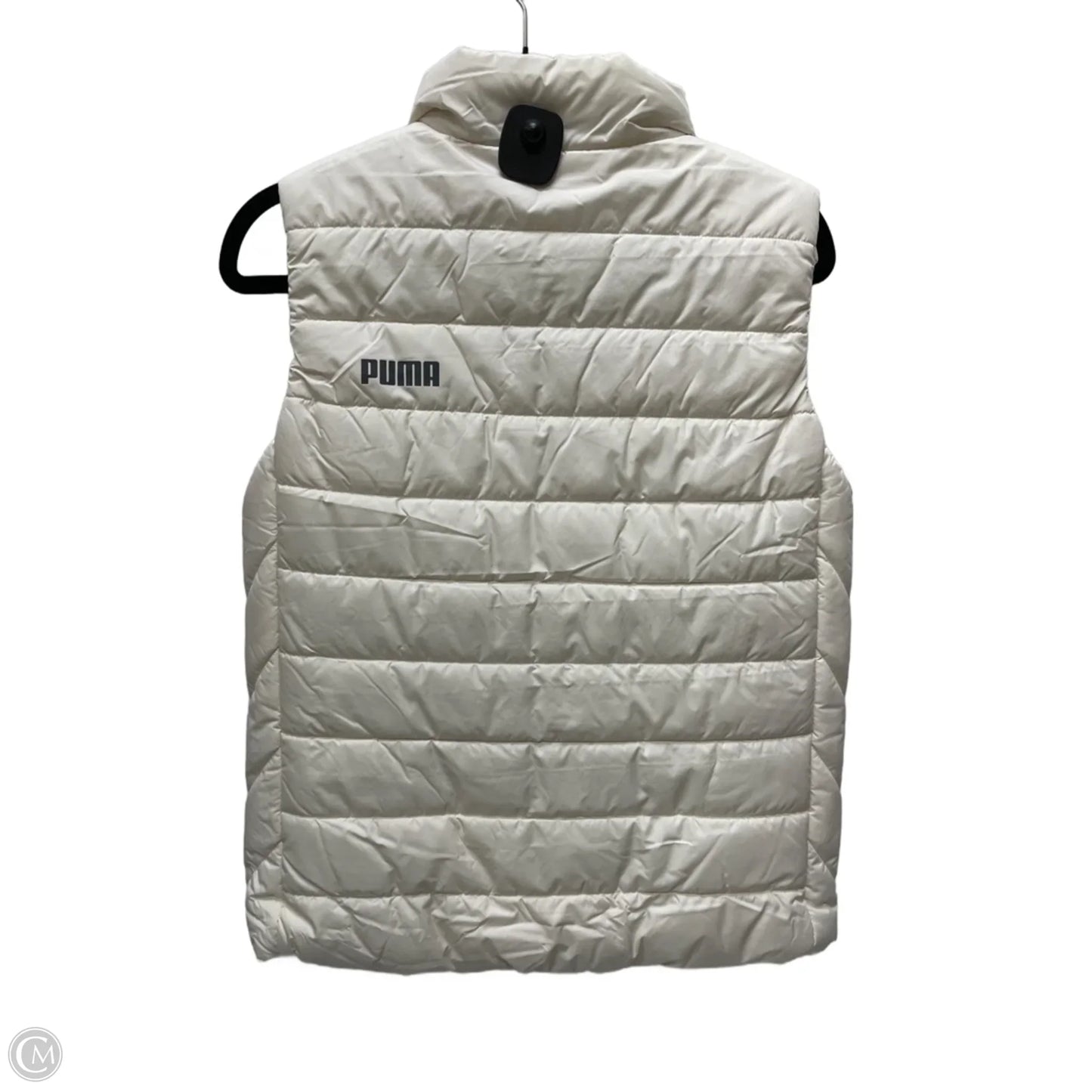 Vest Puffer & Quilted By Puma In Cream, Size: S