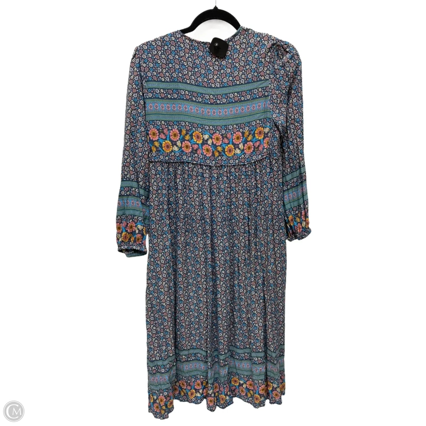Dress Casual Short By Clothes Mentor In Floral Print, Size: M