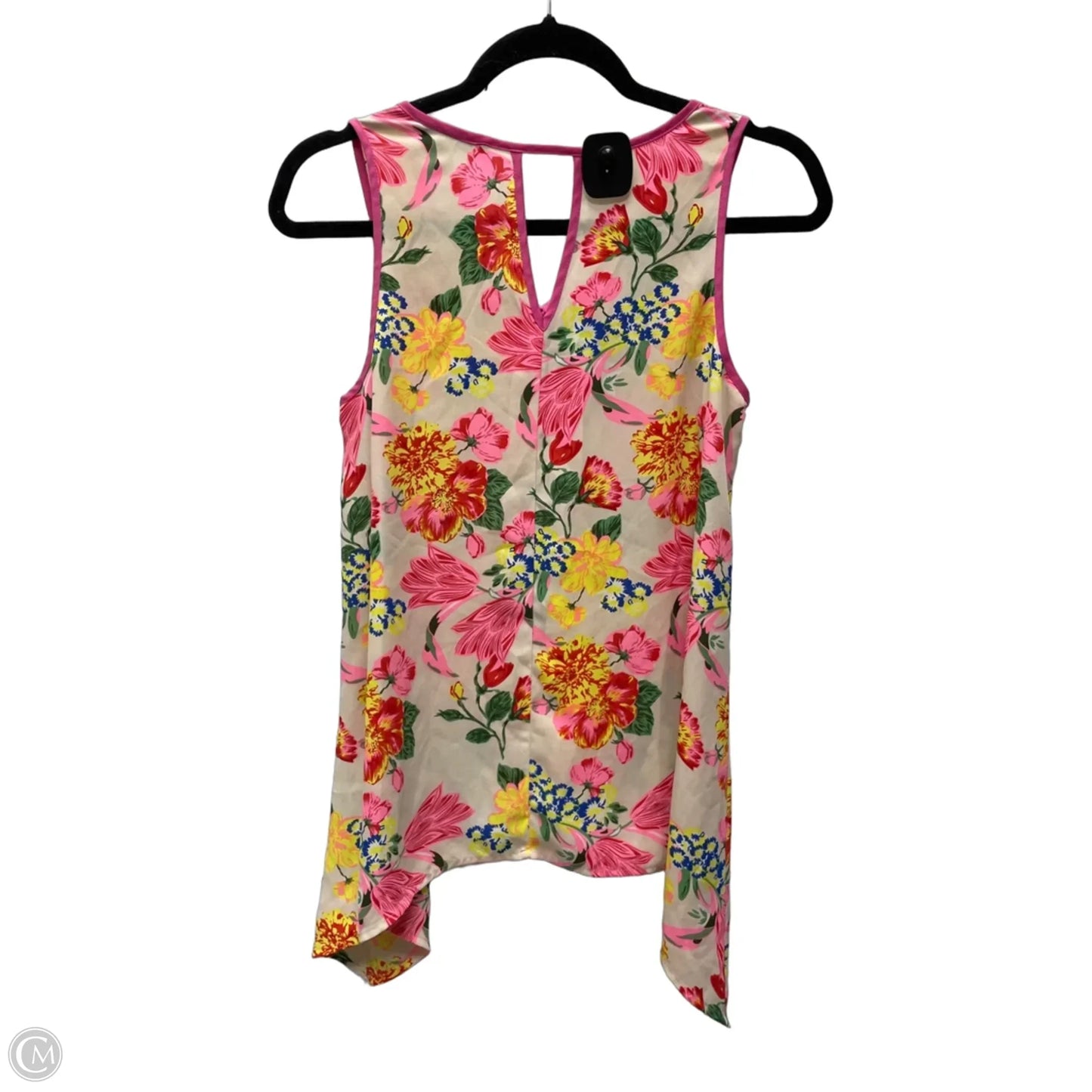 Blouse Sleeveless By Daniel Rainn In Floral Print, Size: Xs