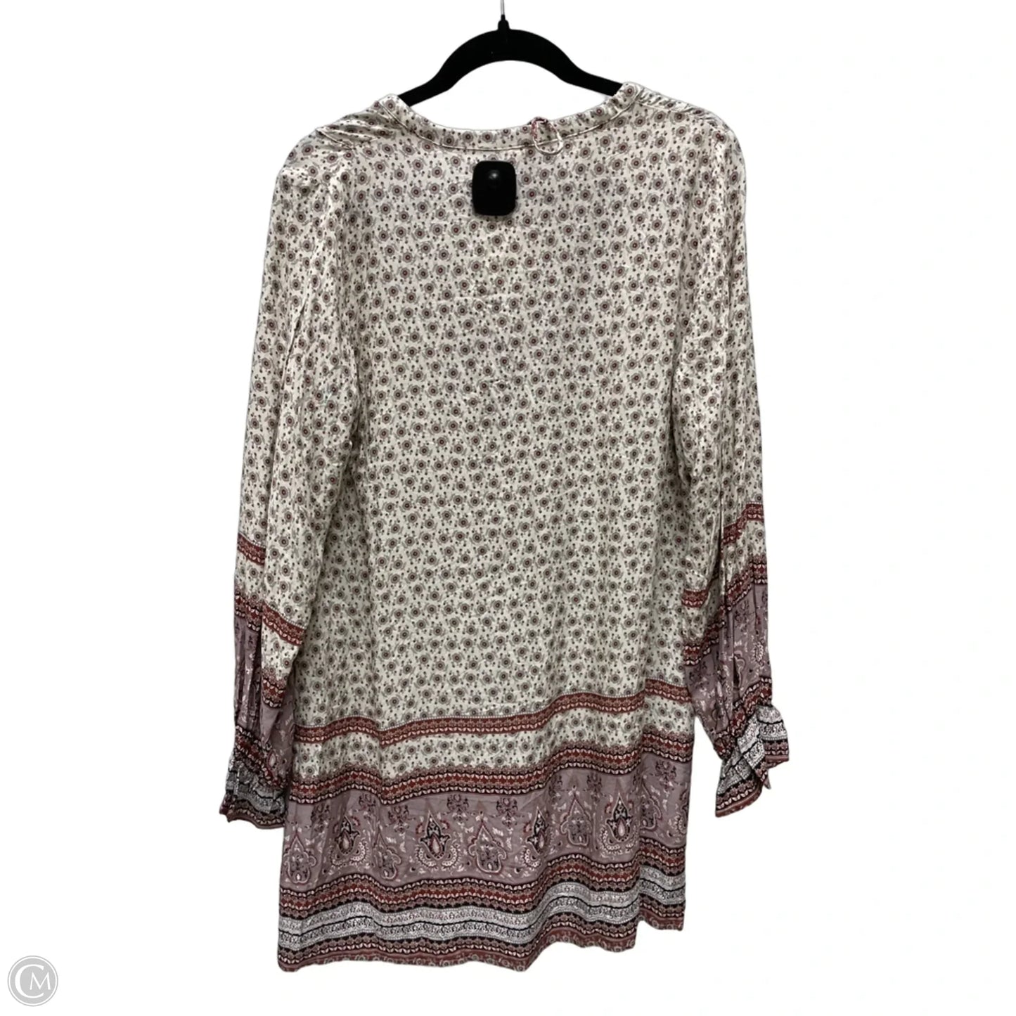 Dress Casual Short By En Creme In Floral Print, Size: L