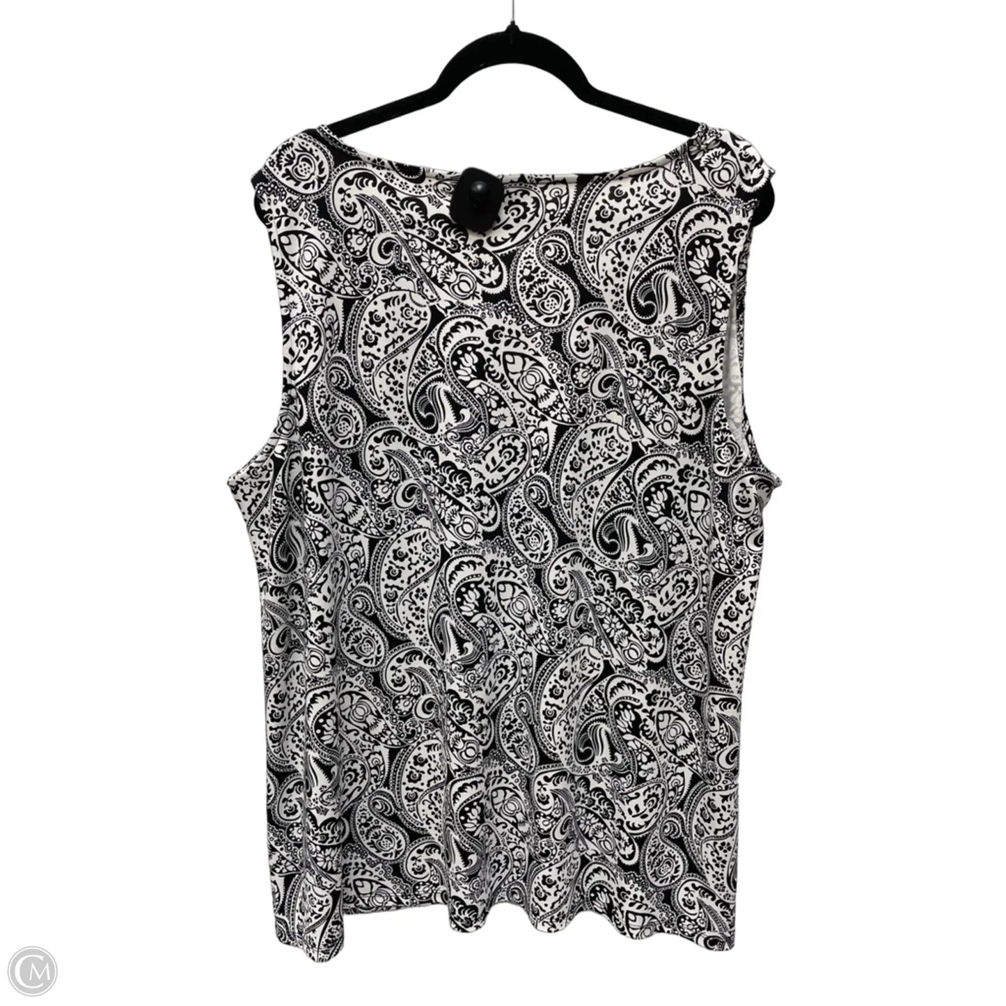 Blouse Sleeveless By Talbots In Floral Print, Size: 3x