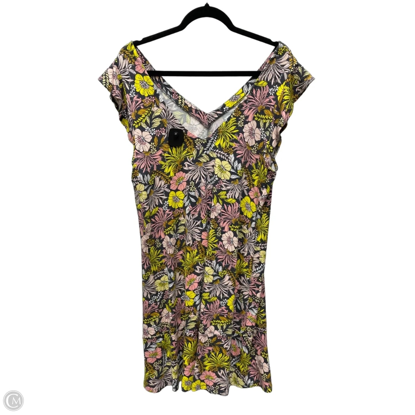 Dress Casual Short By Loft In Floral Print, Size: L