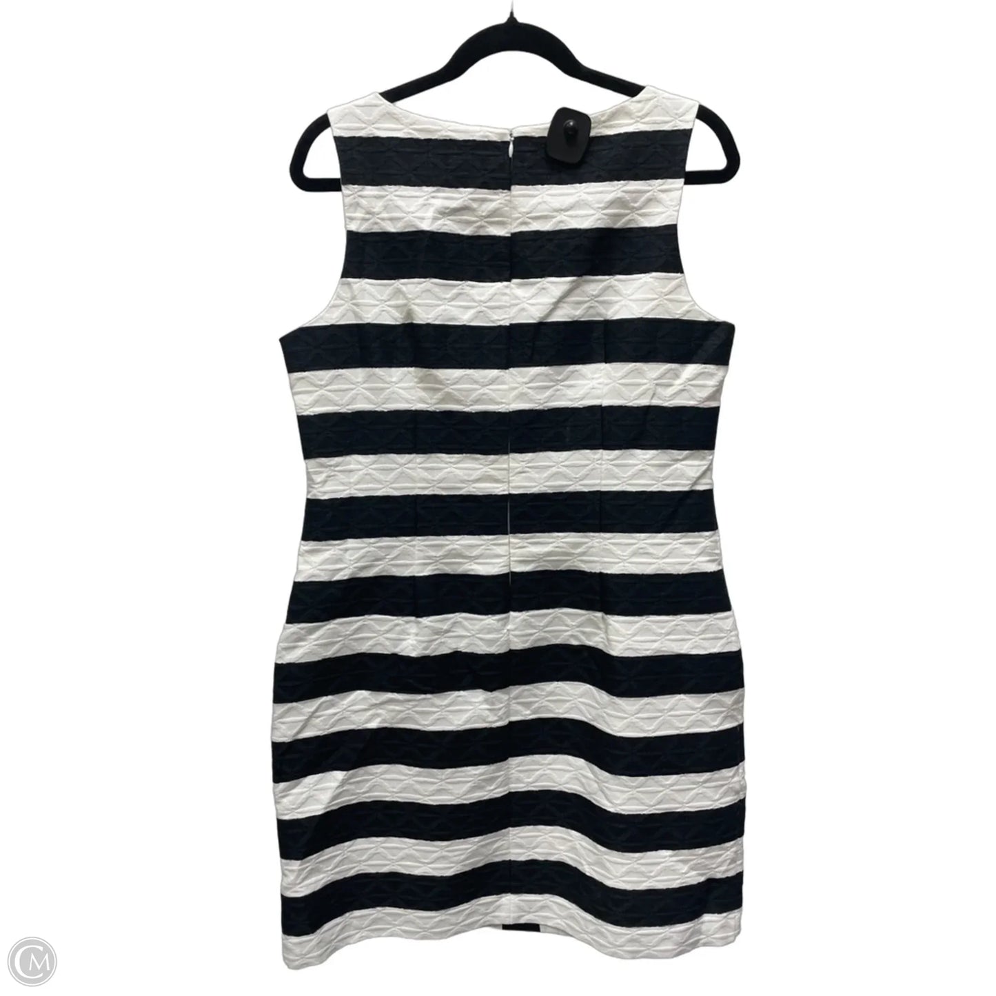 Dress Work By J. TAYLOR In Black & White, Size: L