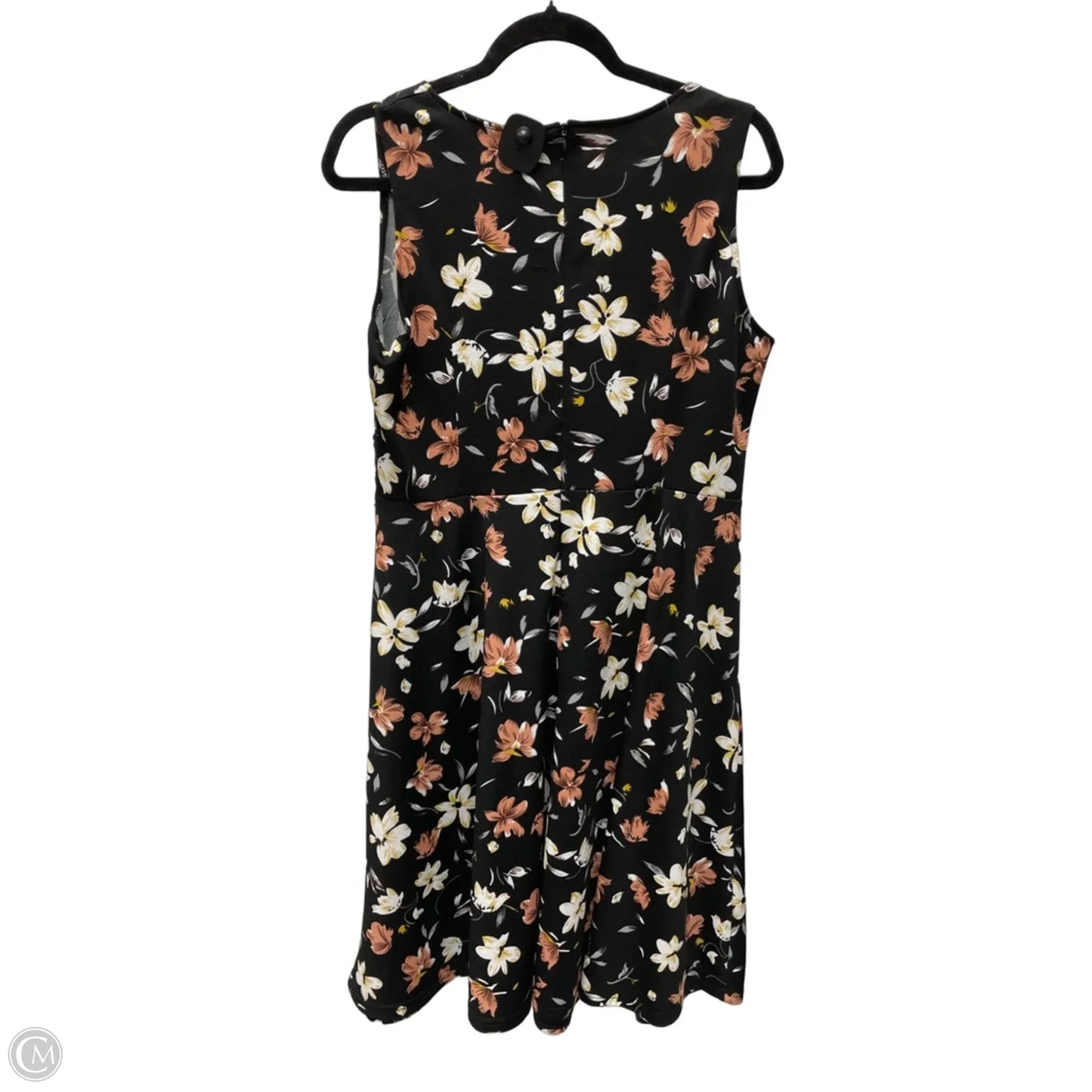 Dress Casual Short By Clothes Mentor In Floral Print, Size: Xl