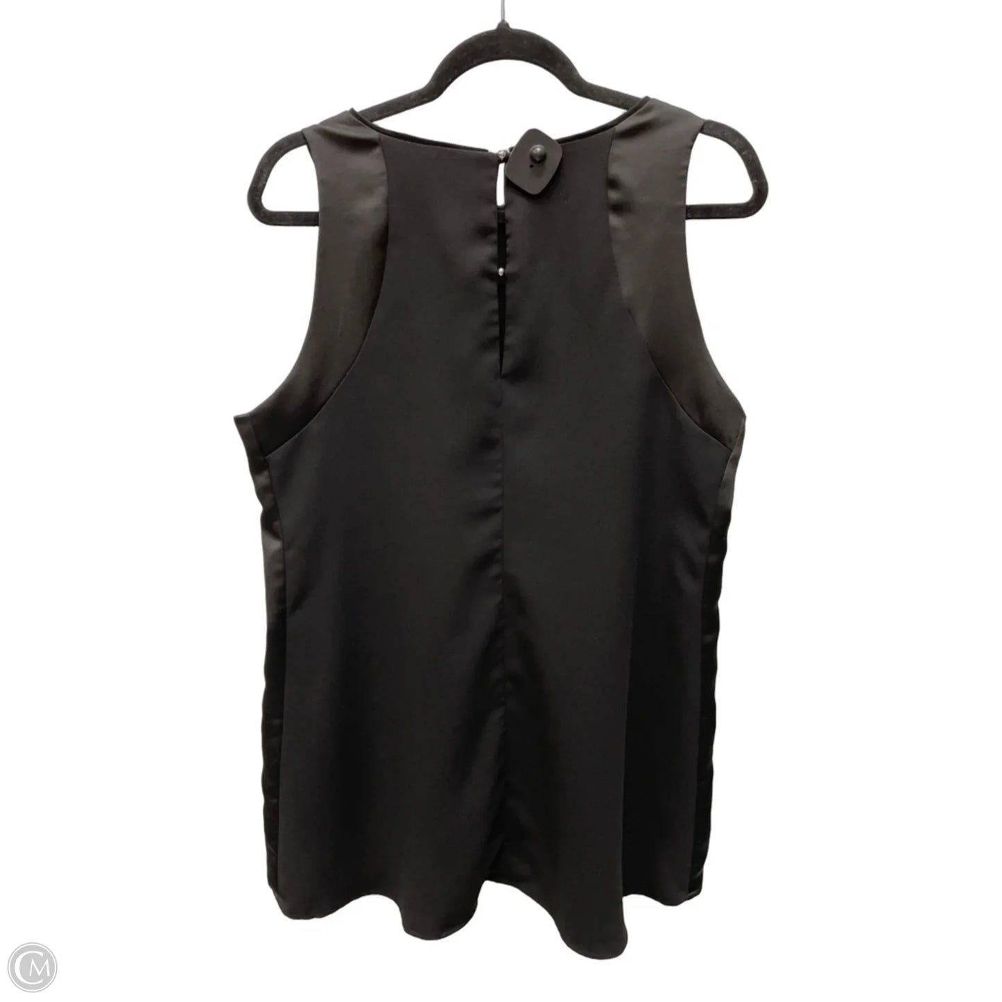 Top Short Sleeve By White House Black Market In Black, Size: Xl