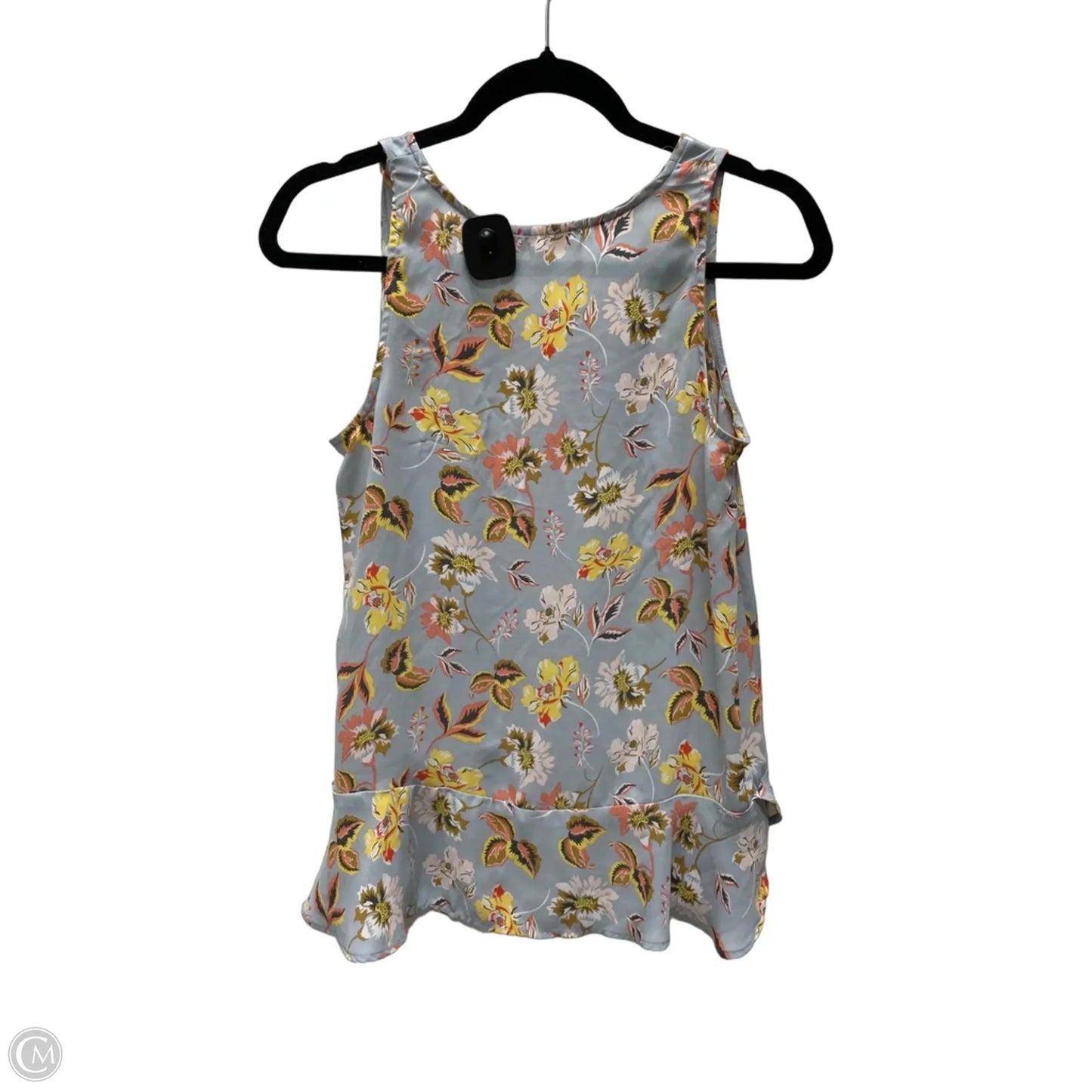 Blouse Sleeveless By Loft In Floral Print, Size: Xs