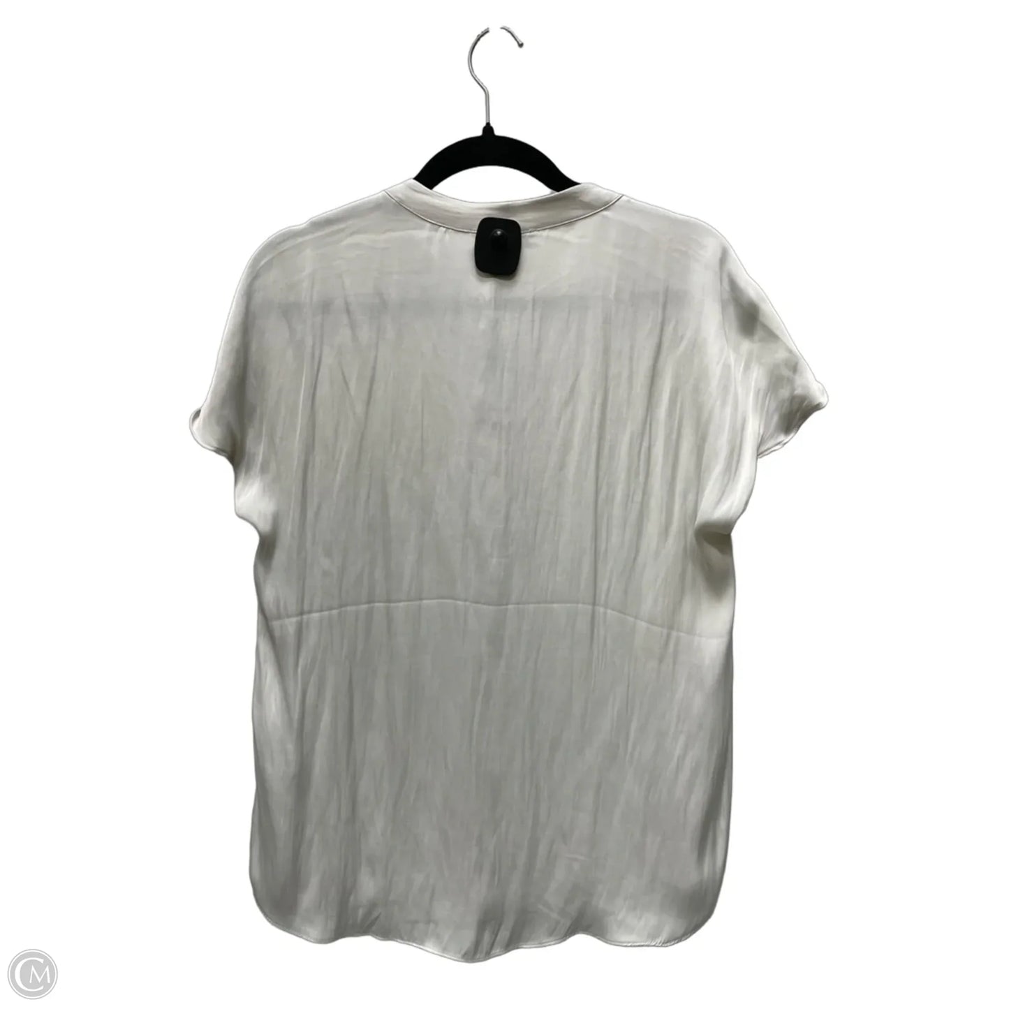 Blouse Short Sleeve By Rachel Zoe In Beige, Size: S