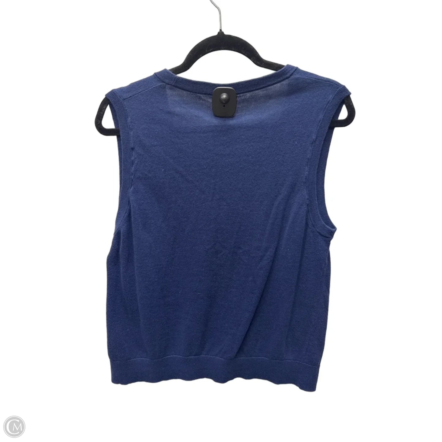 Sweater Short Sleeve By J. Crew In Navy, Size: L