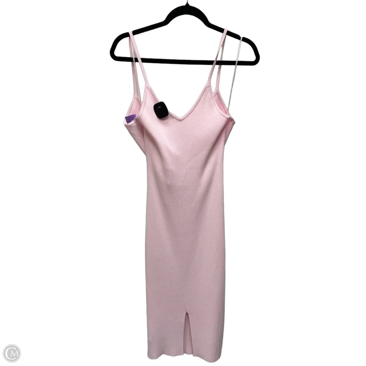 Dress Casual Short By Guess In Pink, Size: L
