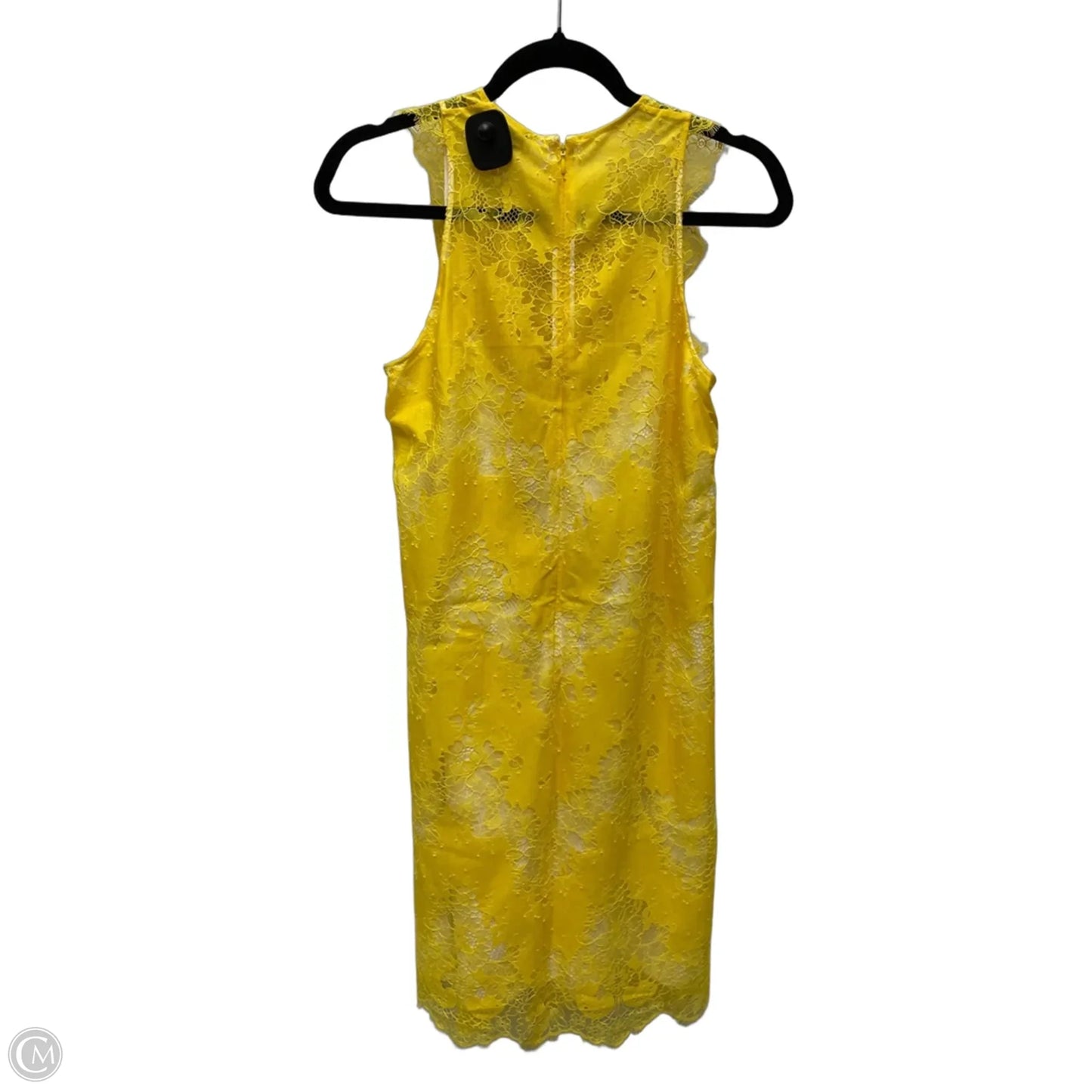 Dress Casual Short By Clothes Mentor In Yellow, Size: Xs
