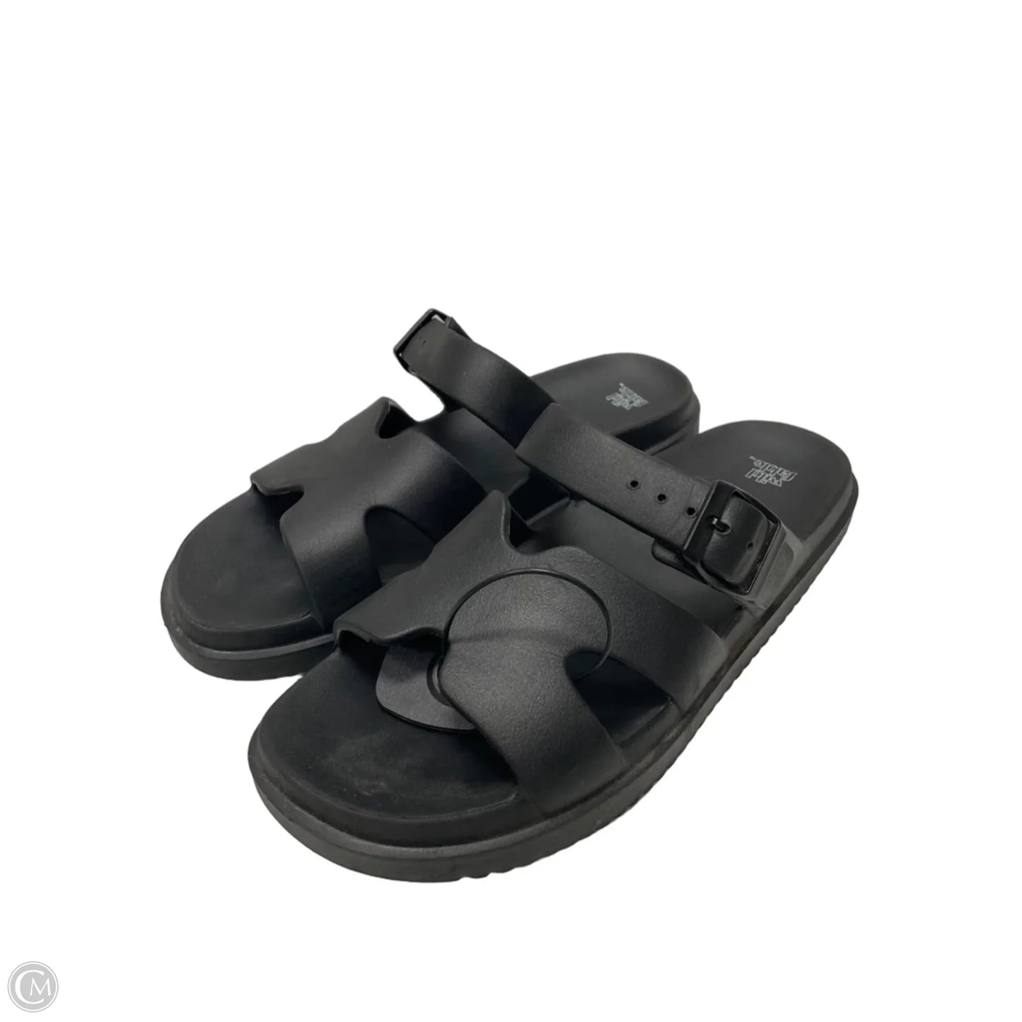 Sandals Flats By Wild Fable In Black, Size: 10