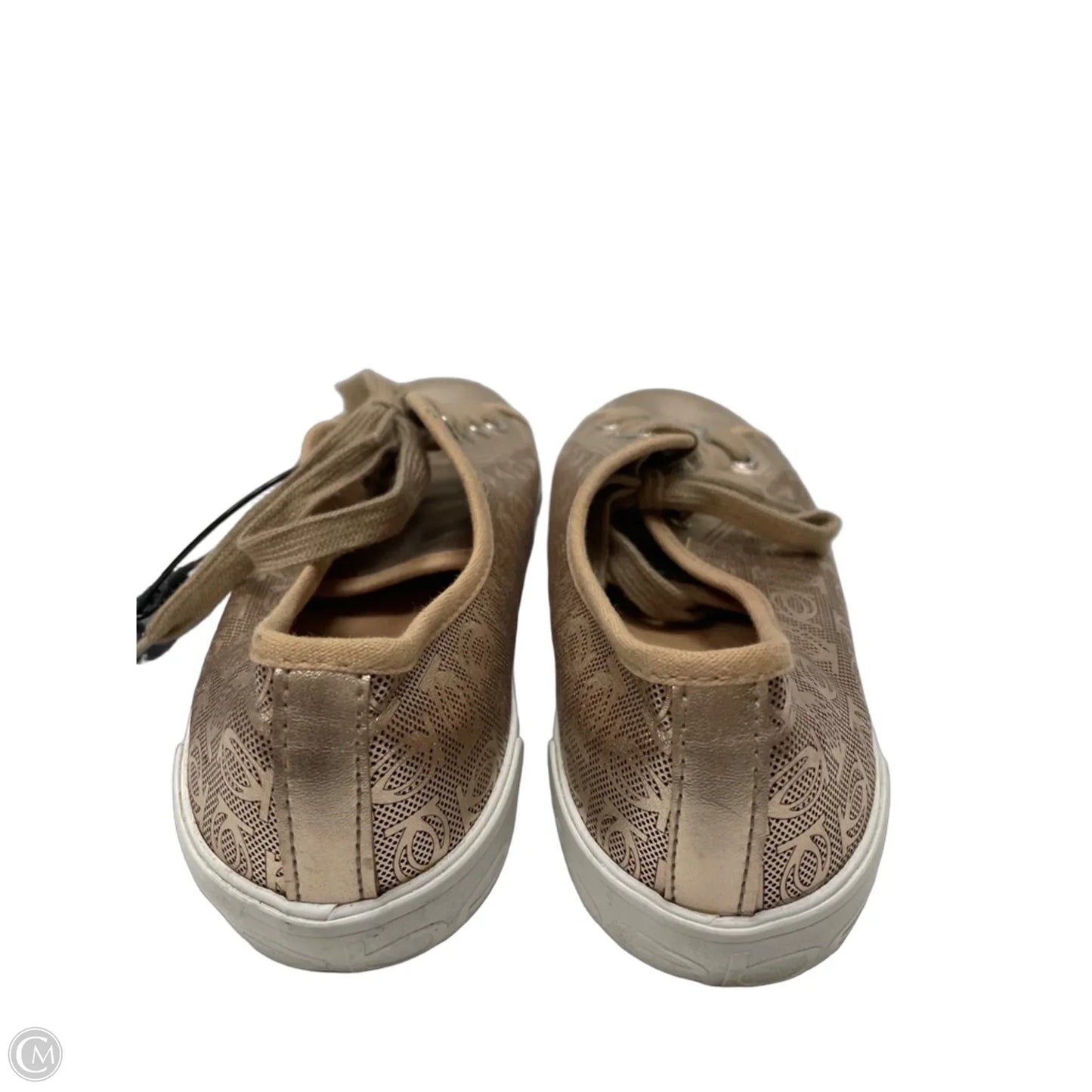 Shoes Sneakers By Bebe In Bronze, Size: 9