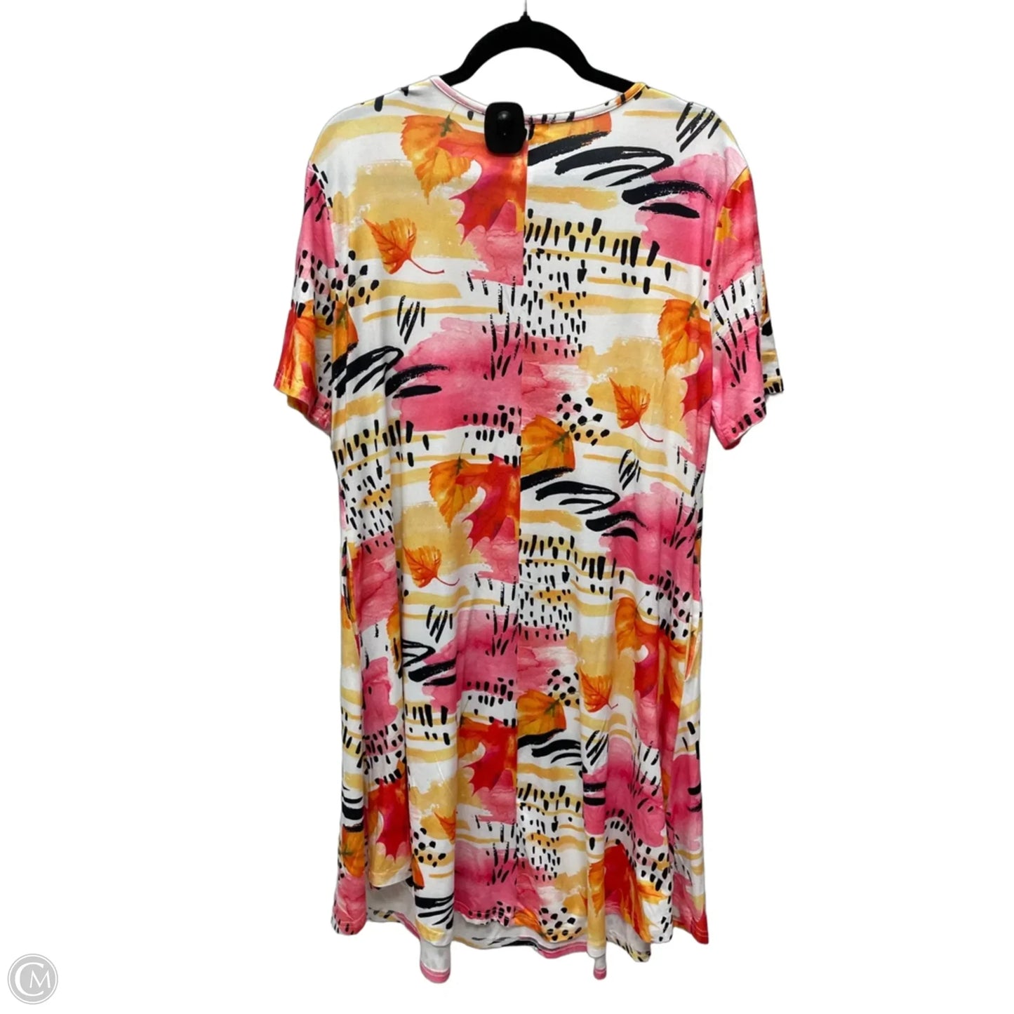 Dress Casual Short By Cme In Floral Print, Size: Xl
