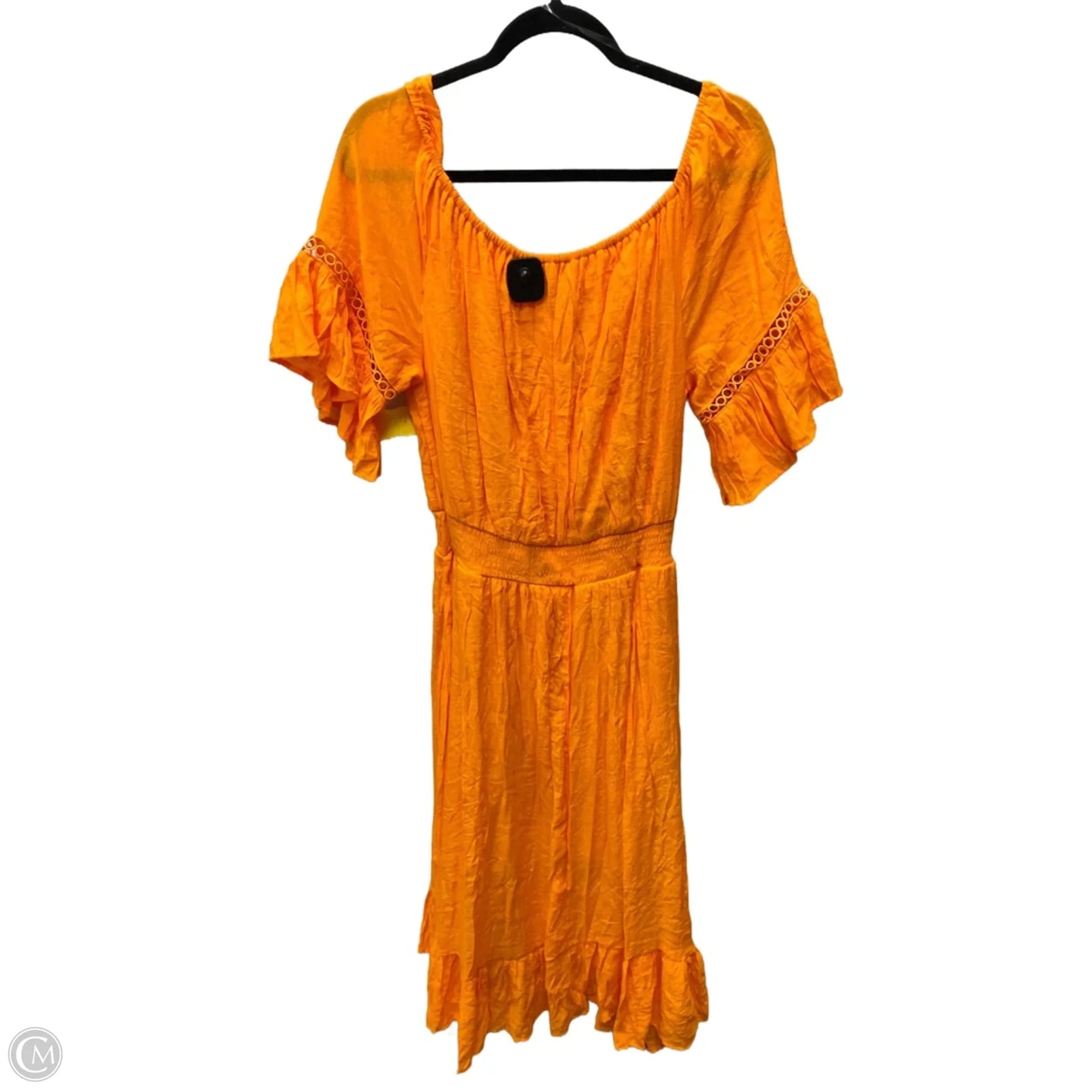 Dress Casual Maxi By Ashley Stewart In Orange, Size: L