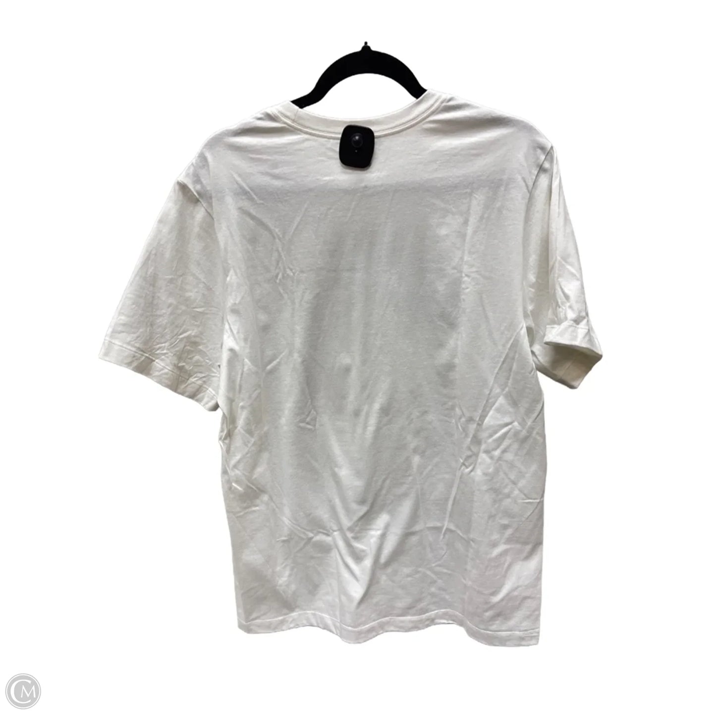 Top Short Sleeve By Nike Apparel In White, Size: M