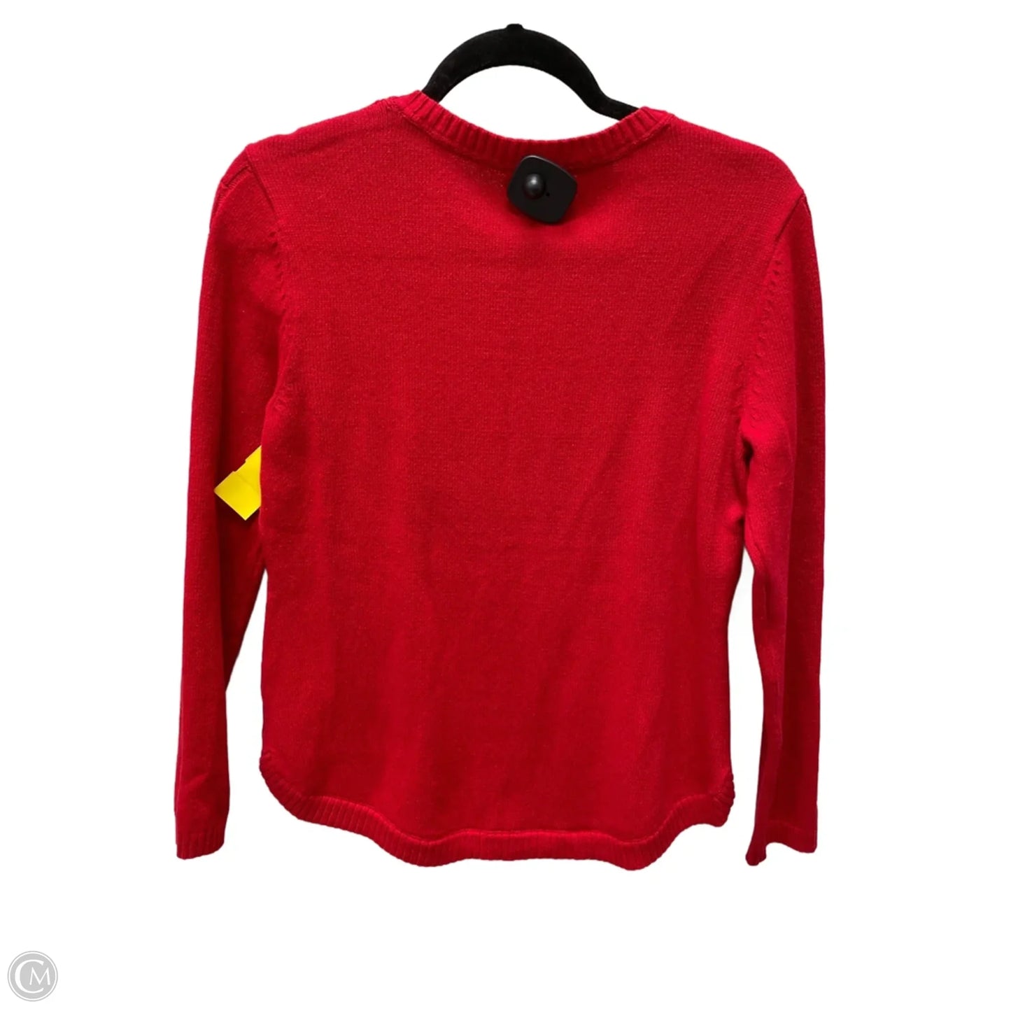 Sweater By Charter Club In Red, Size: Lp