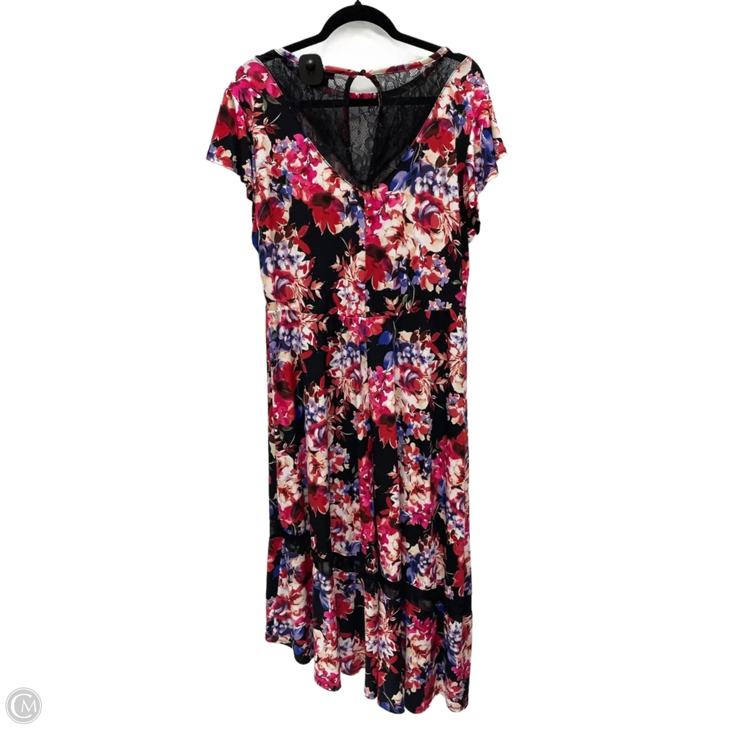 Dress Casual Midi By Torrid In Floral Print, Size: 2x