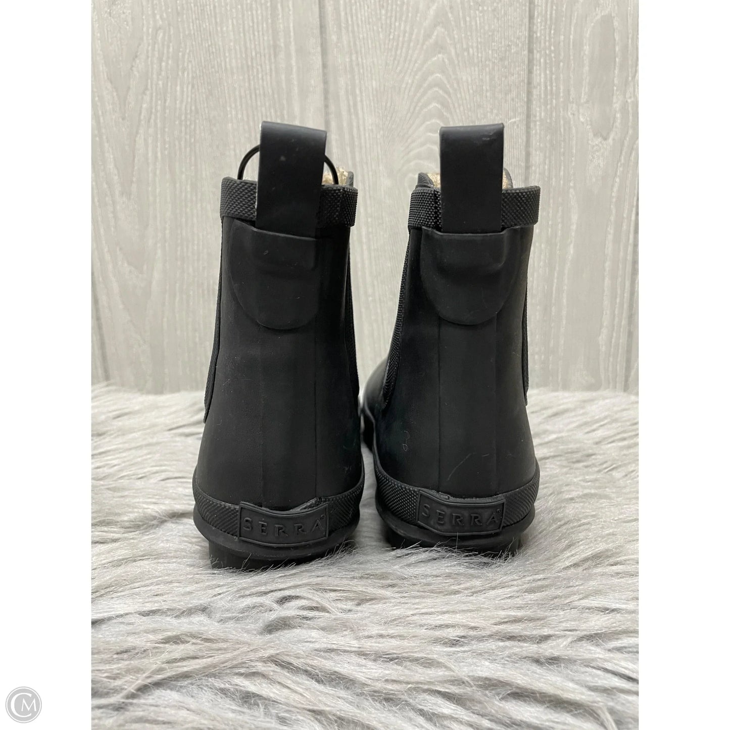 Boots Ankle Flats By Serra In Black, Size: 7