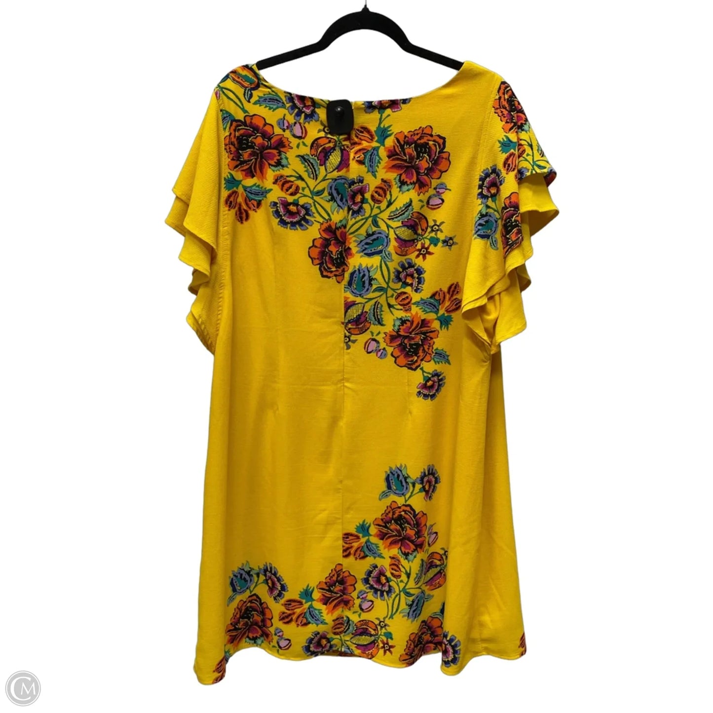 Dress Casual Short By Cato In Floral Print, Size: Xl