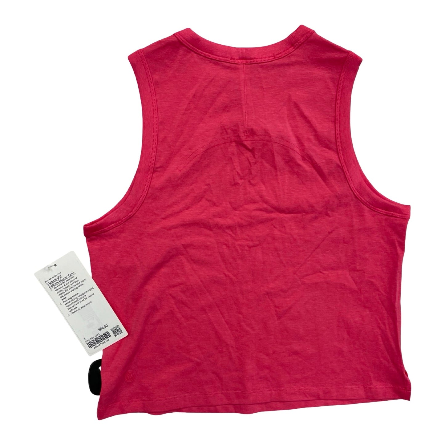 Athletic Tank Top By Lululemon In Pink, Size:4