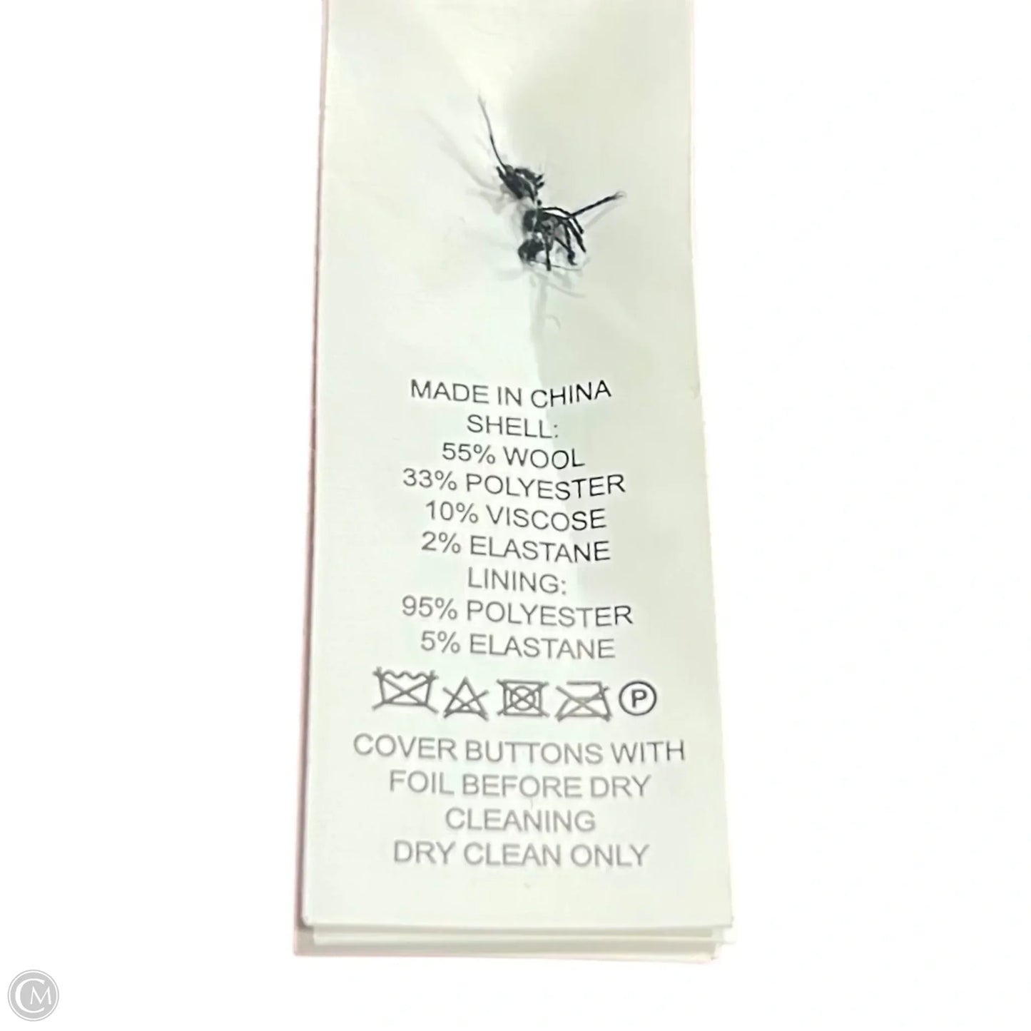 Coat Designer By Kate Spade In Black, Size: M