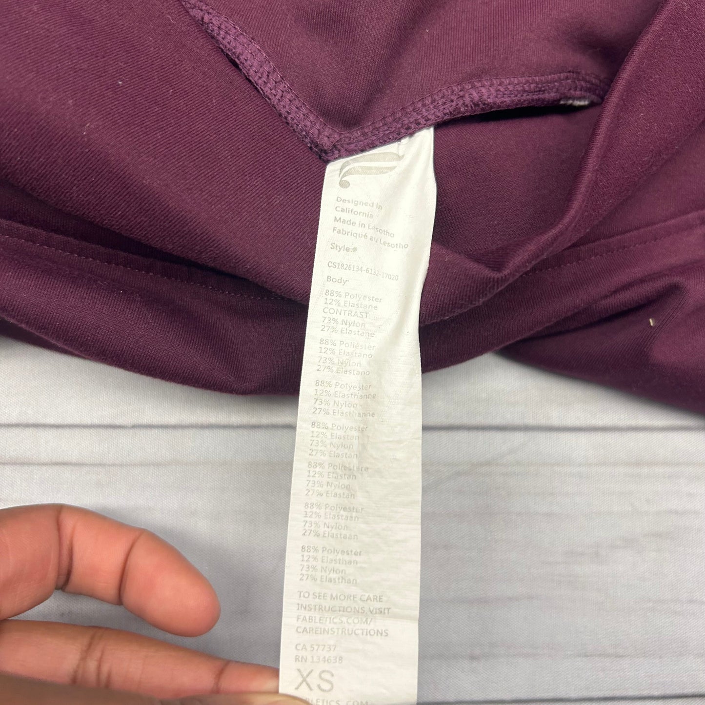 Athletic Leggings By Fabletics Size: Xs