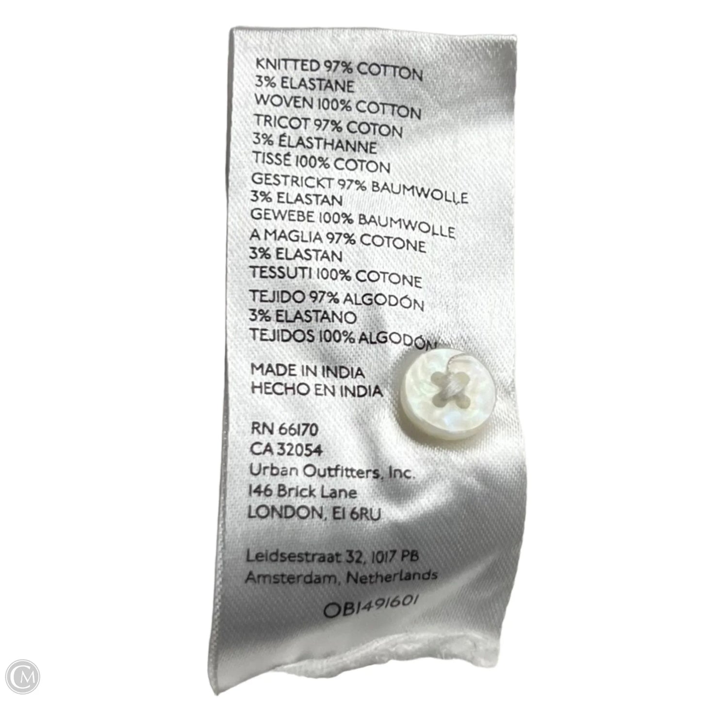 Top Sleeveless By Maeve In Cream, Size: M